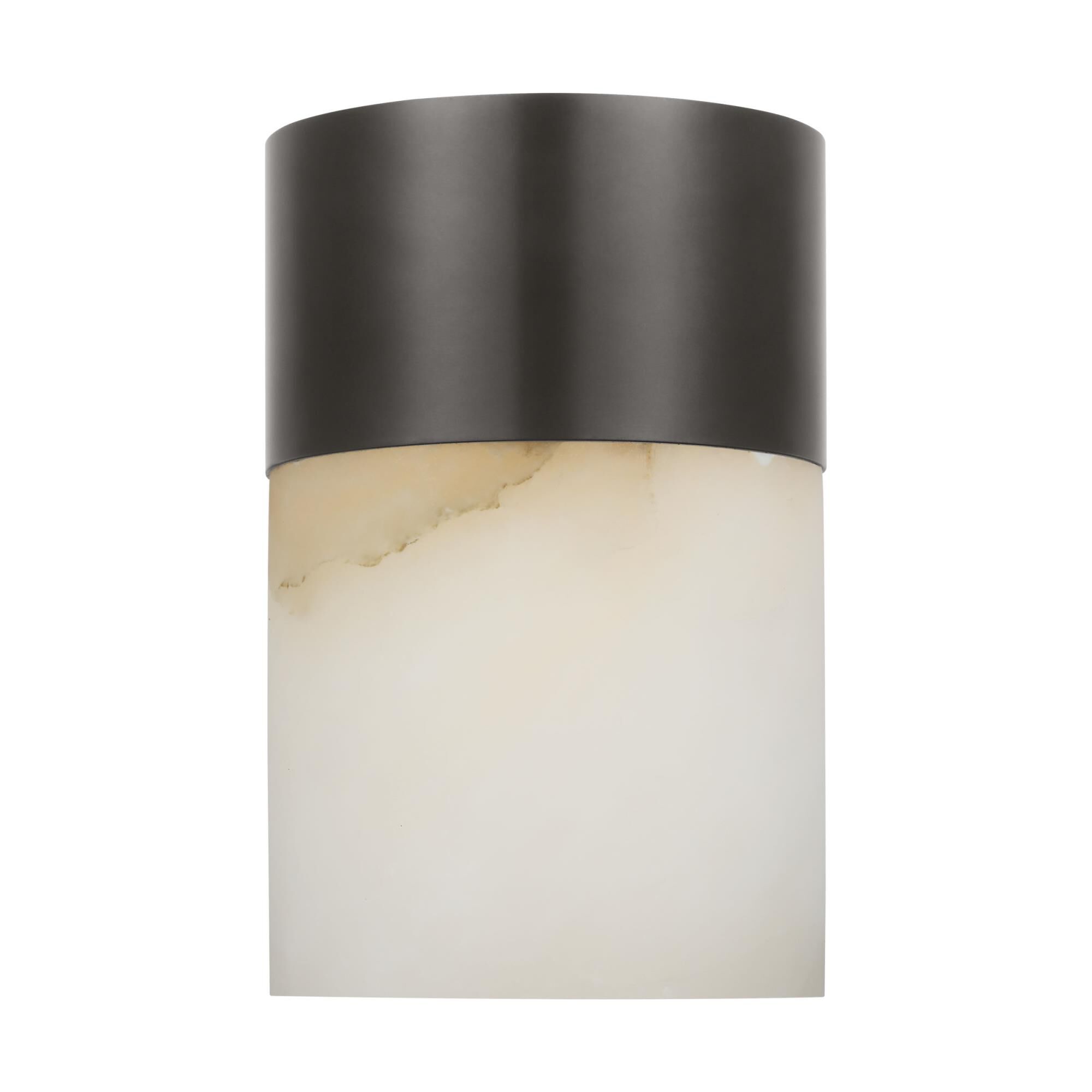 Shown in Bronze finish and Alabaster shade