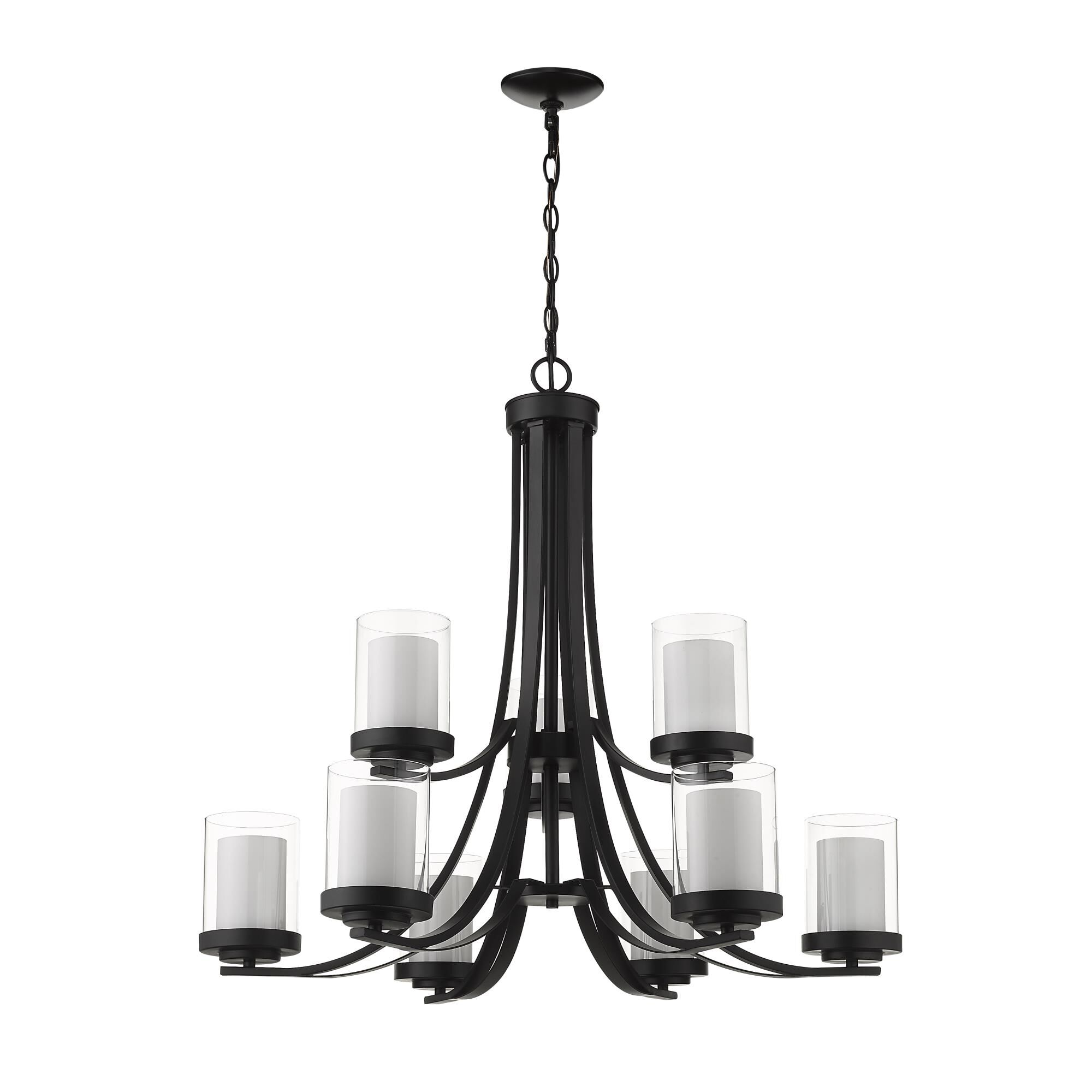 Willow 31 Inch 9 Light Chandelier by Z-Lite