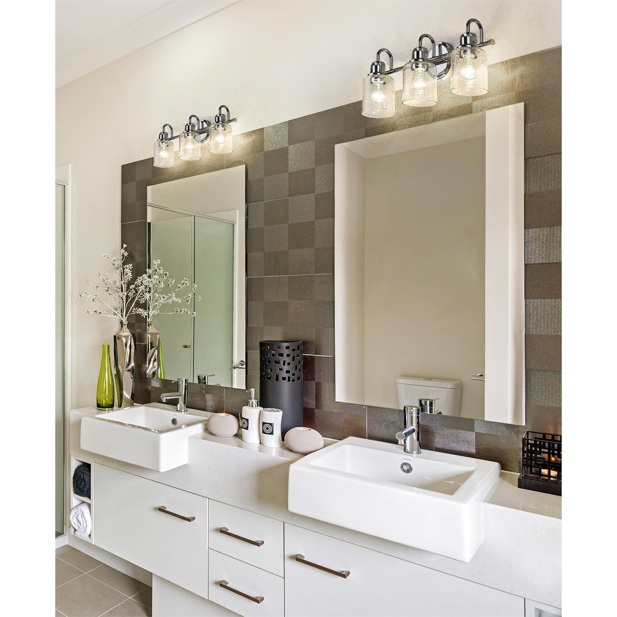 Shown in Chrome finish