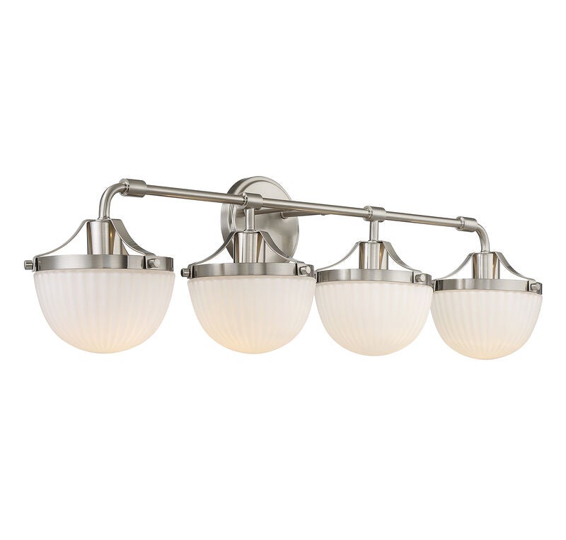 Lighting One Meredith 33 Inch 4 Light Bath Vanity Light by Savoy House