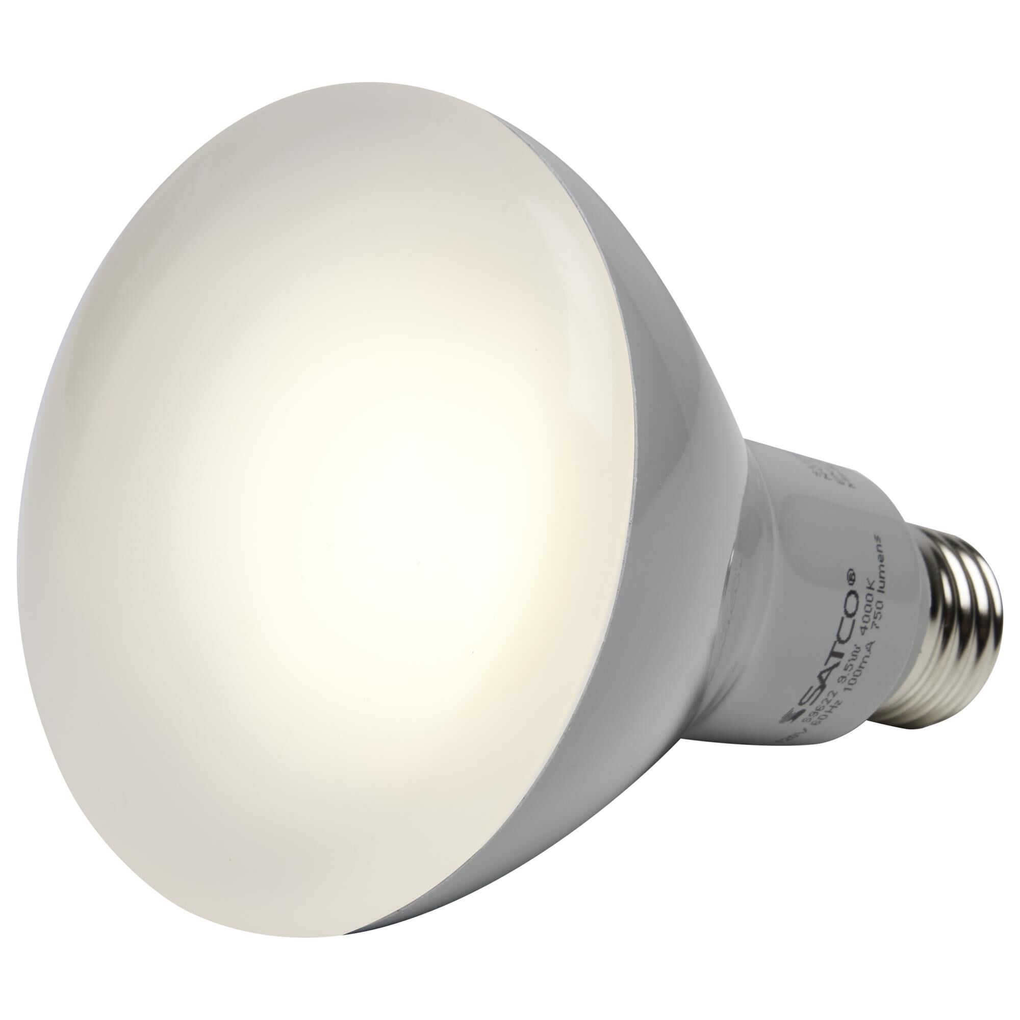 9.50 Watt 4000K BR30 LED Light Bulb,