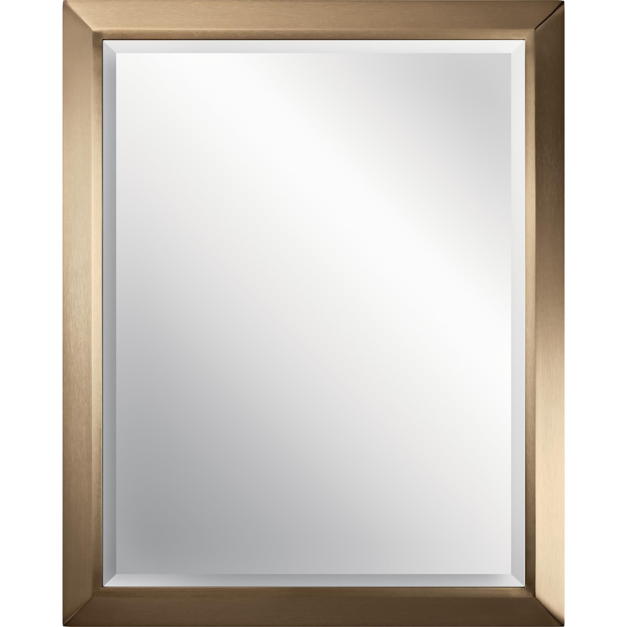 Shown in Champagne Bronze finish and Mirror glass and ,na shade