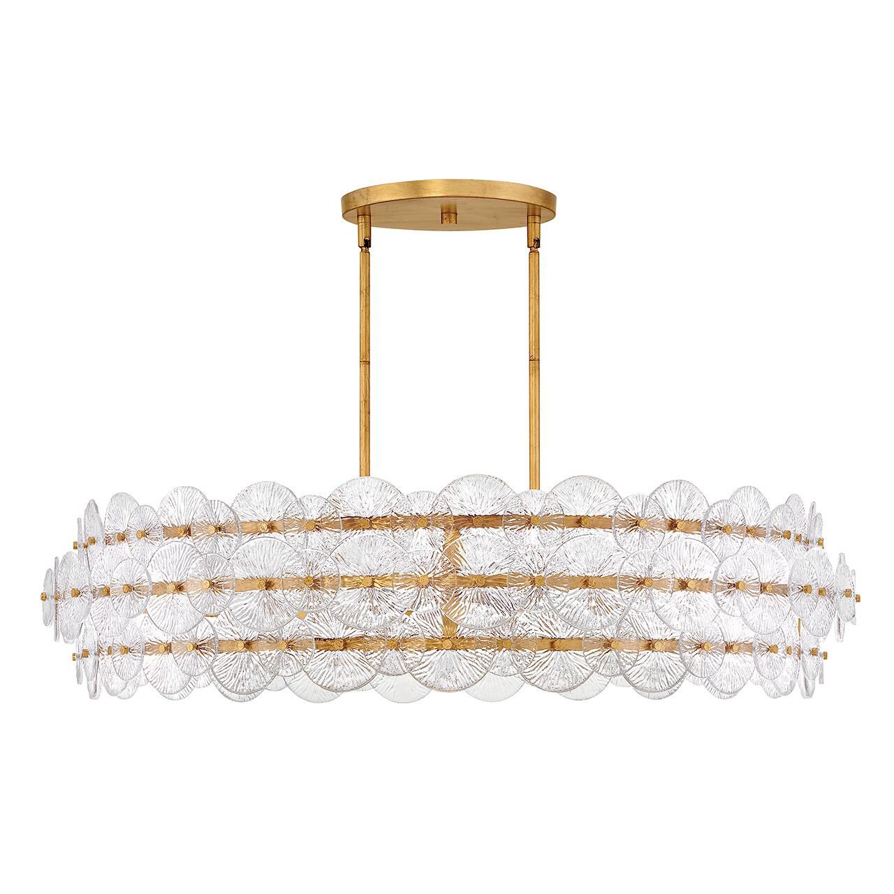 Rene 45 Inch Chandelier by Fredrick Ramond