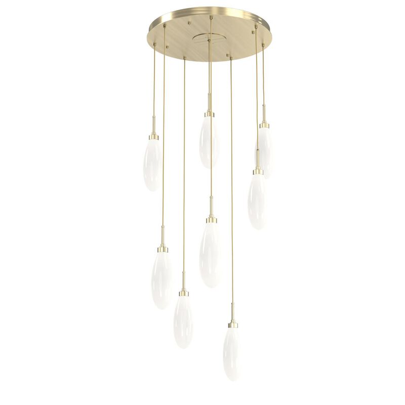 Fiori 25 Inch 8 Light LED Multi Light Pendant by Hammerton Studio