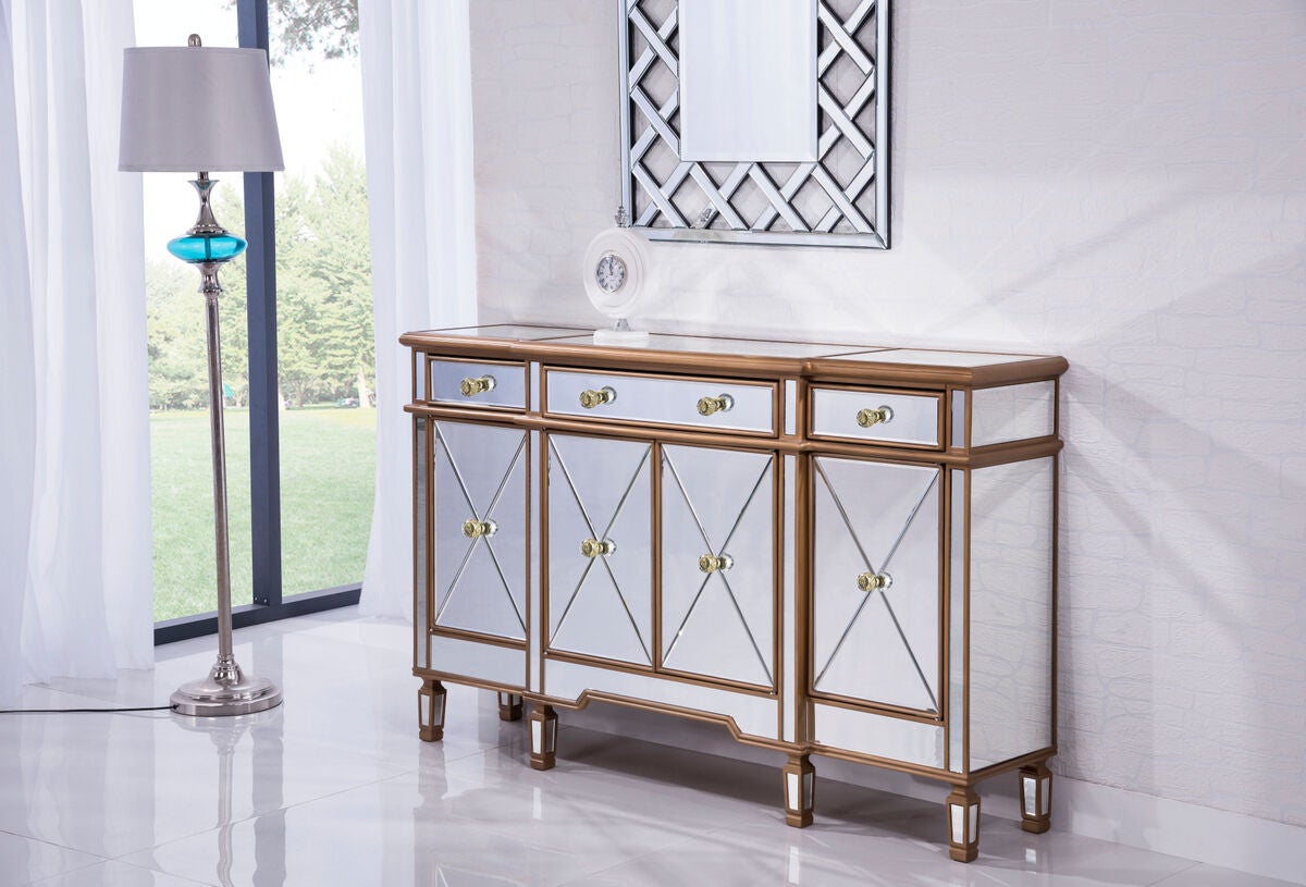 Contempo Credenza by Elegant Decor
