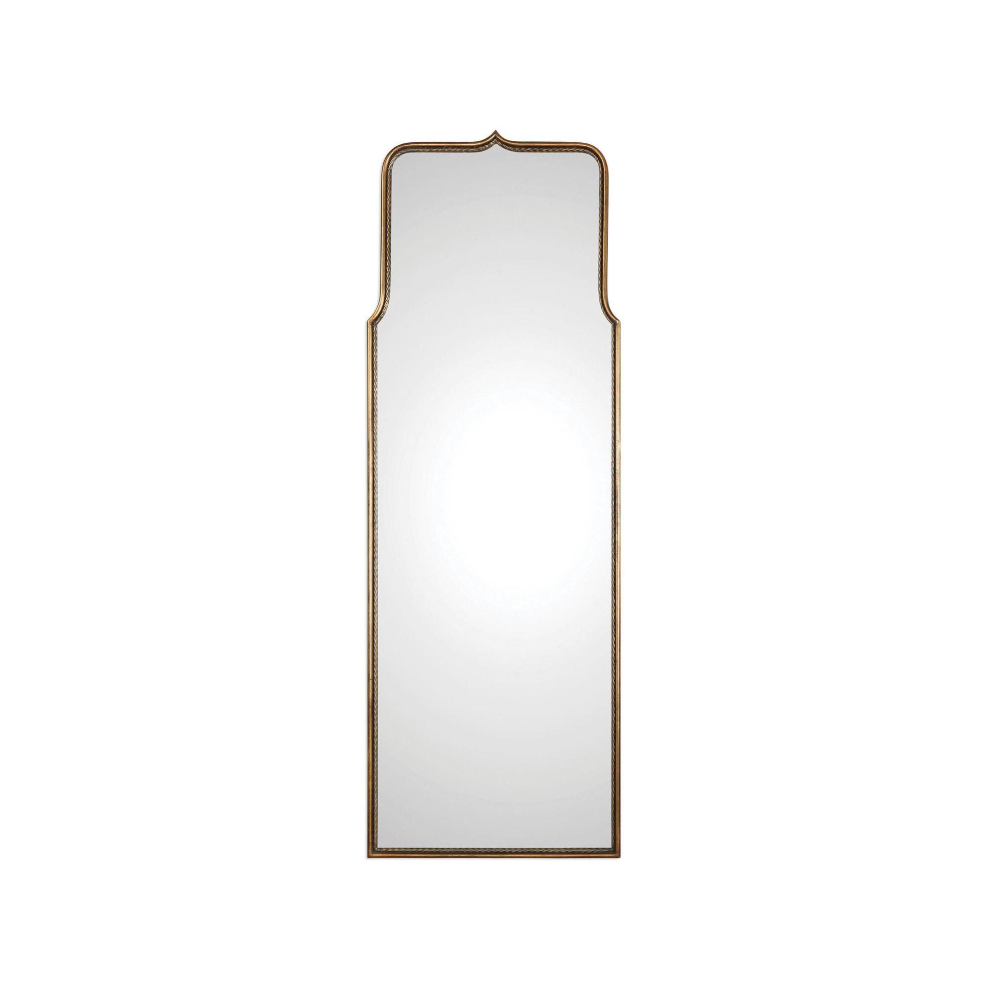 Shown in Heavily Antiqued Gold Leaf finish