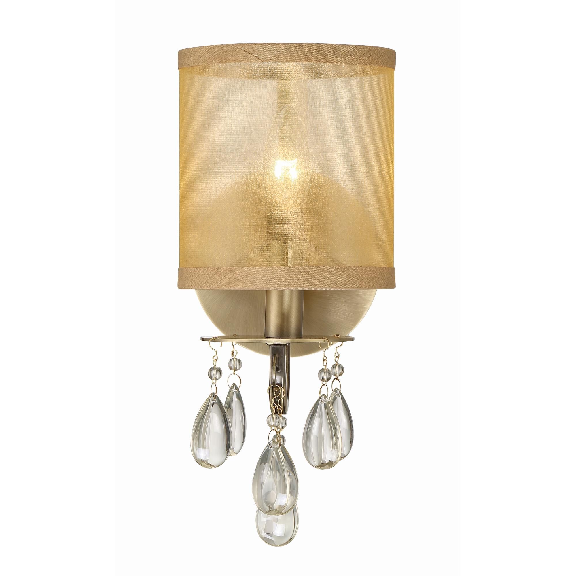 Crystorama Hampton 13 Inch Wall Sconce