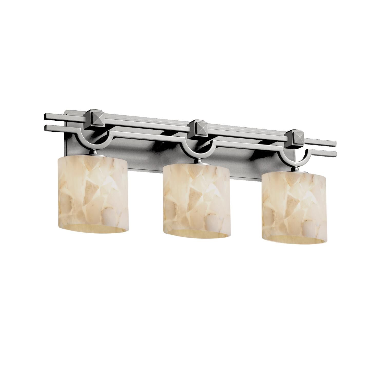 Alabaster Rocks Argyle 29 Inch 3 Light Bath Vanity Light by Justice Design Group