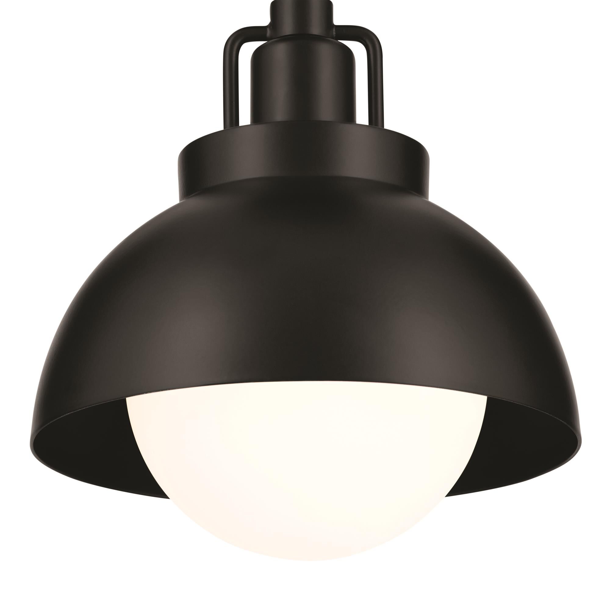 Niva 8 Inch 1 Light Semi Flush Mount by Kichler Lighting