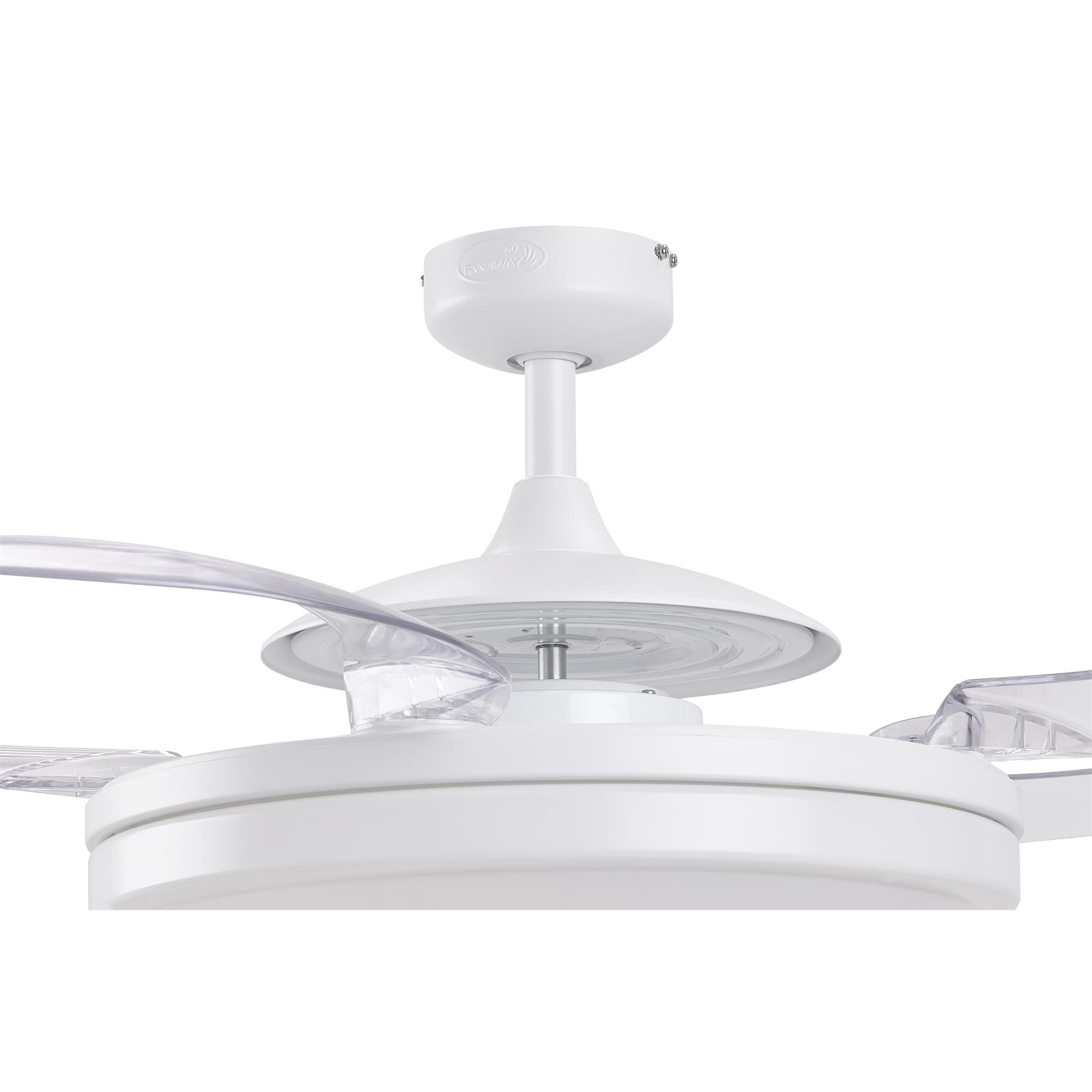Shown in White finish