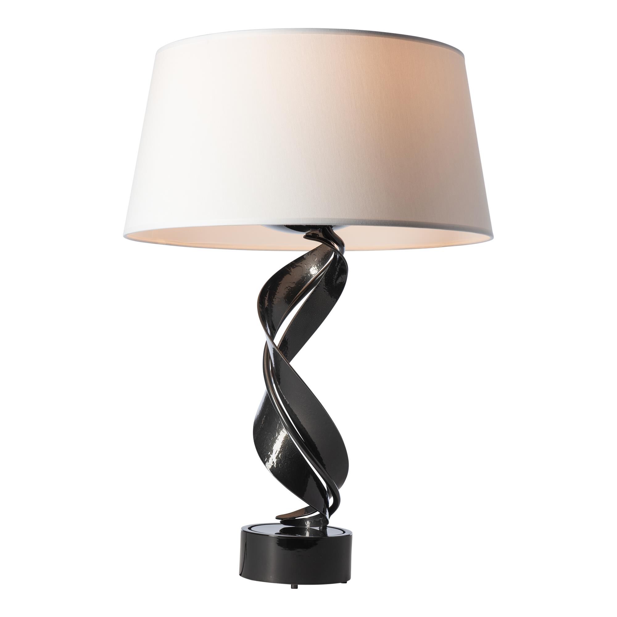 Shown in Ink finish and White Fabric shade