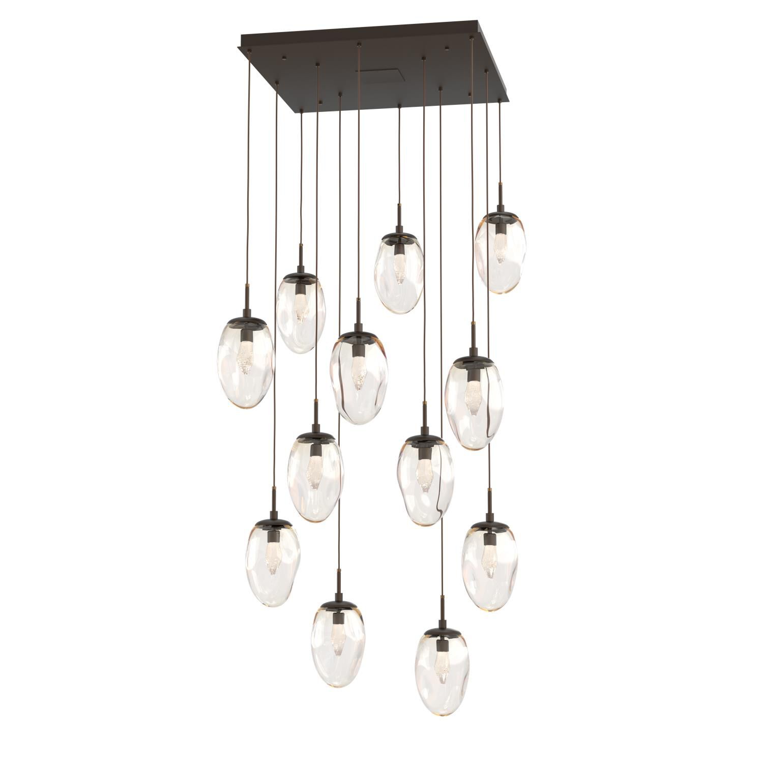 Levi Wilson Nebula 38 Inch 12 Light LED Multi Light Pendant by Hammerton Studio