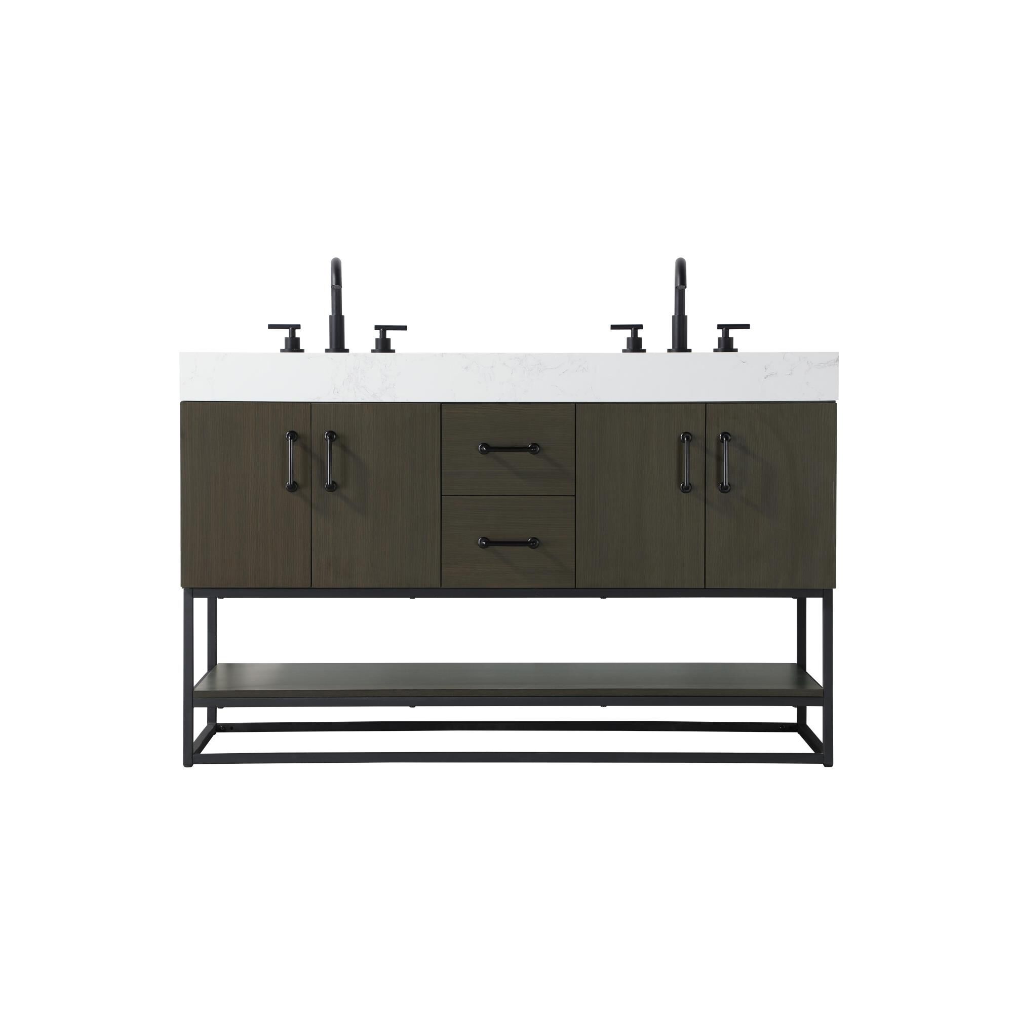 Caroline 54 Inch Bath Vanity by Elegant Dcor