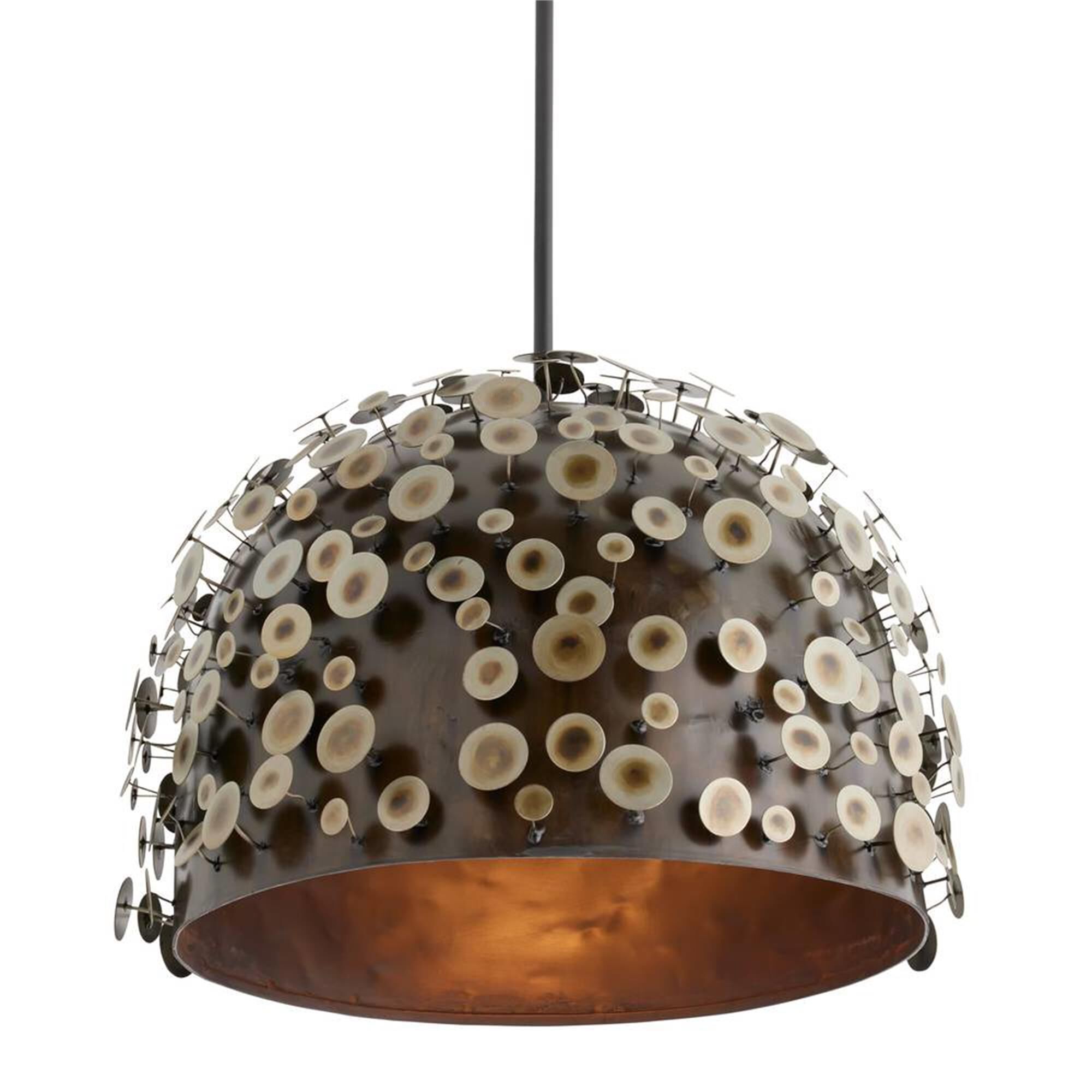 Shown in Burnt Iron finish