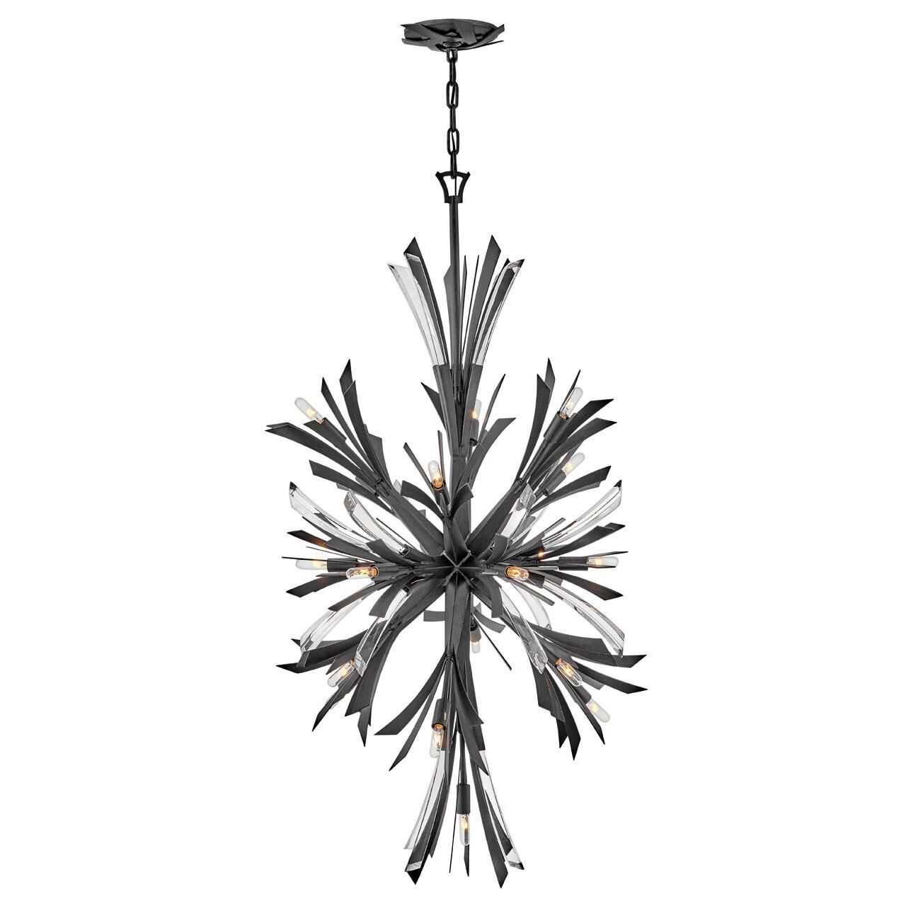 Vida 24 Inch 19 Light Chandelier by Fredrick Ramond
