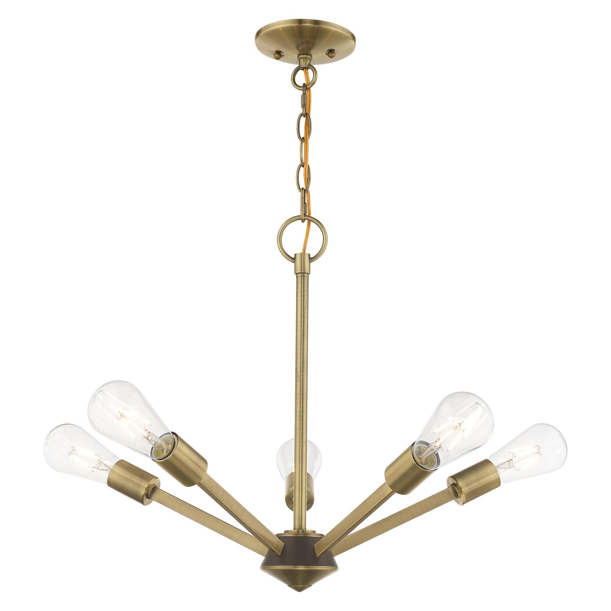 Shown in Antique Brass finish