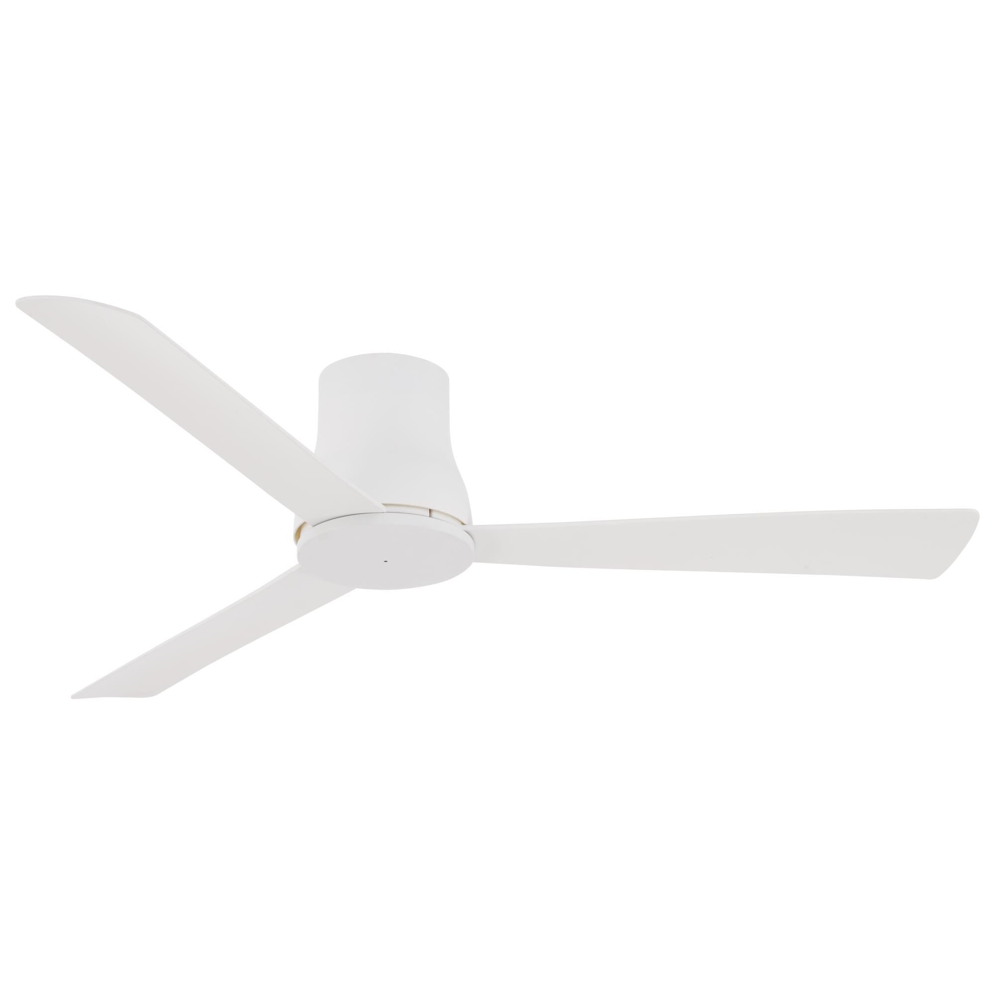 Simple 52 Inch Wet Rated Flush Mount Fan by Minka Aire