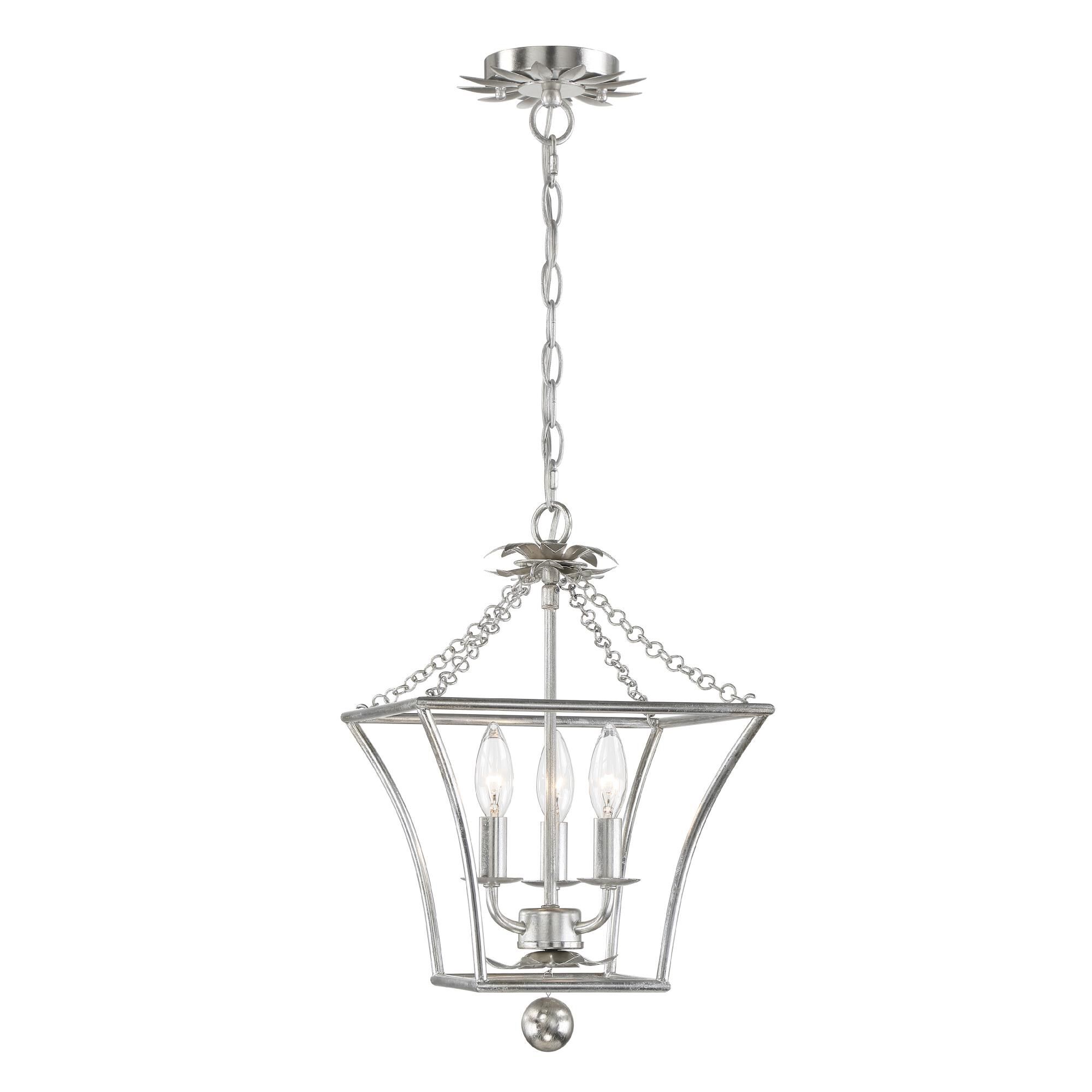 Shown in Antique Silver finish