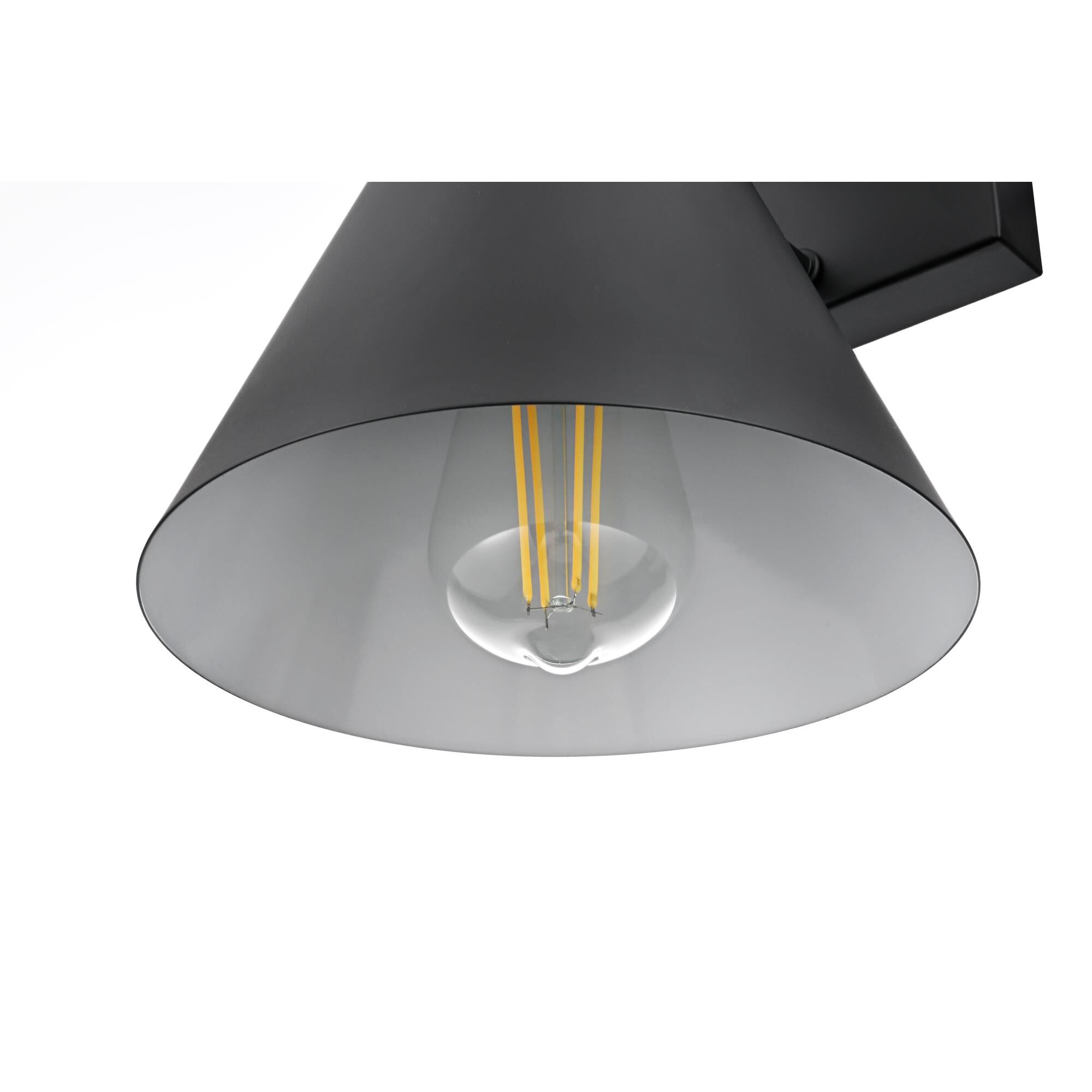 Shown in Black finish