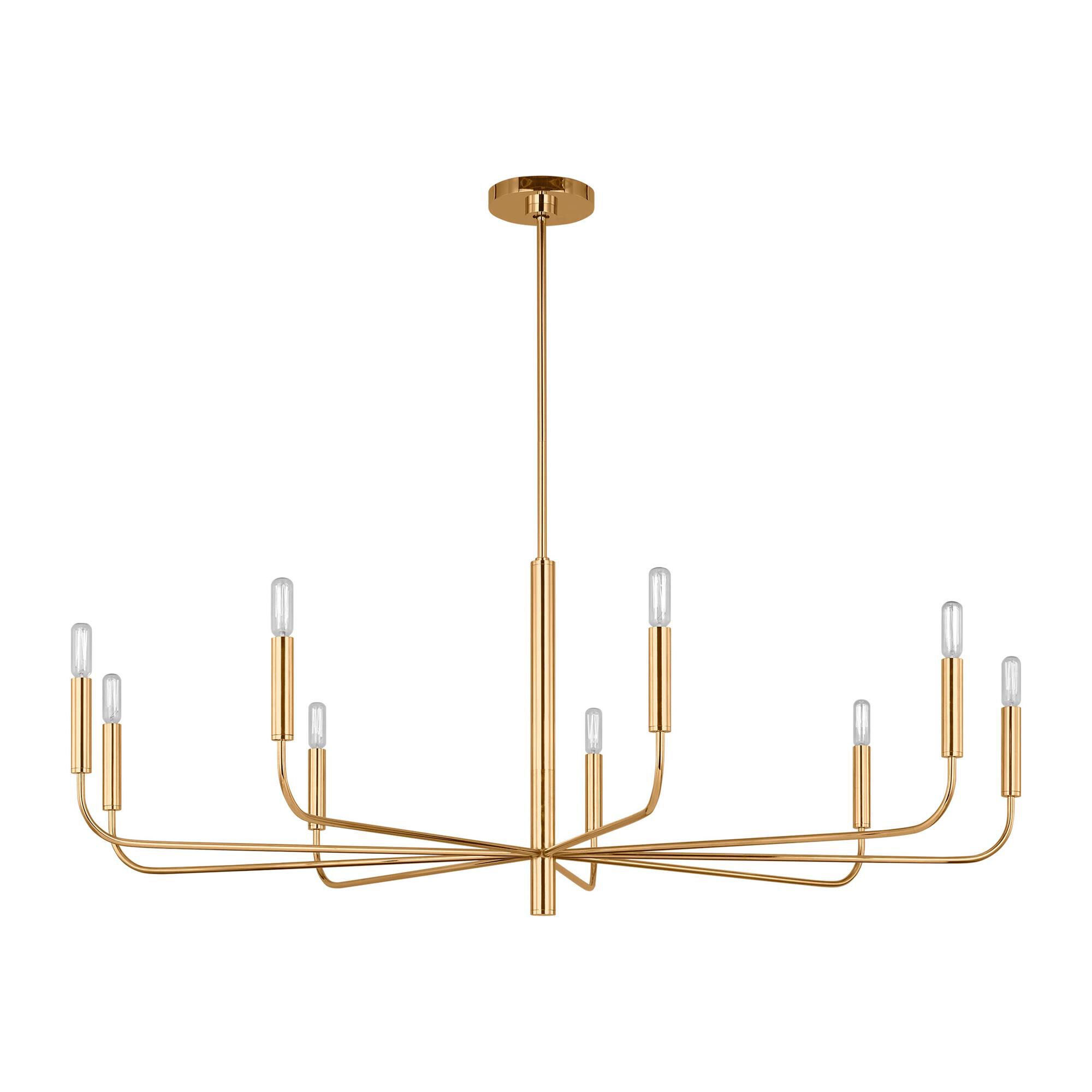 Shown in Burnished Brass finish