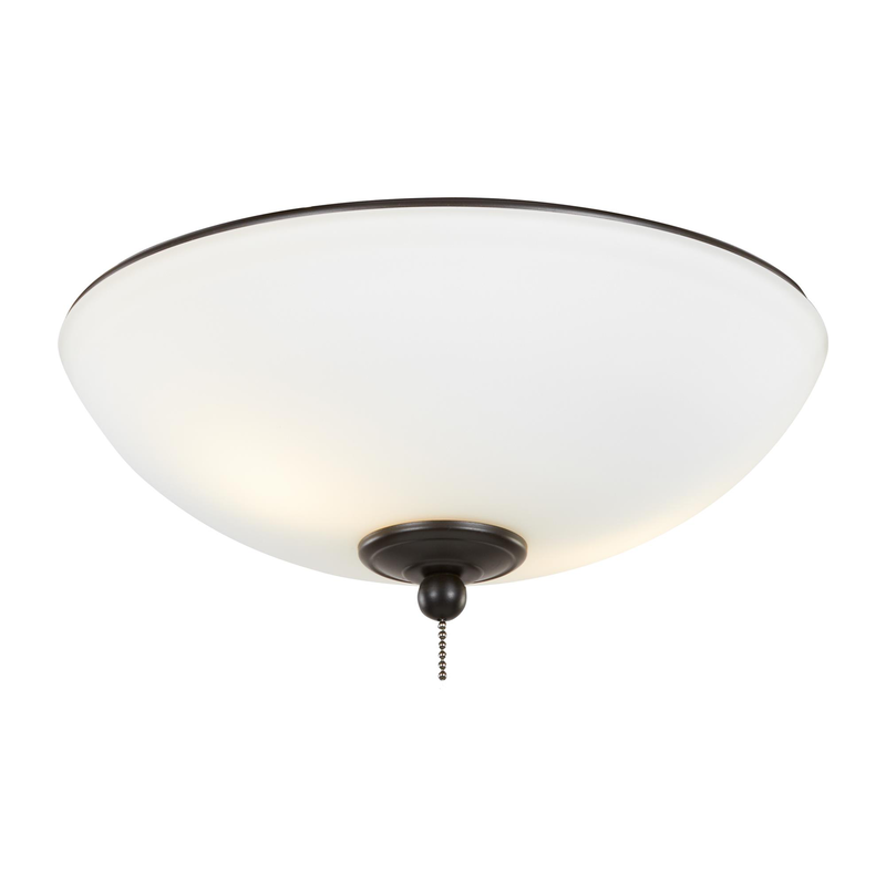 4 Inch 2 Light Fan Light Kit by Visual Comfort Fan