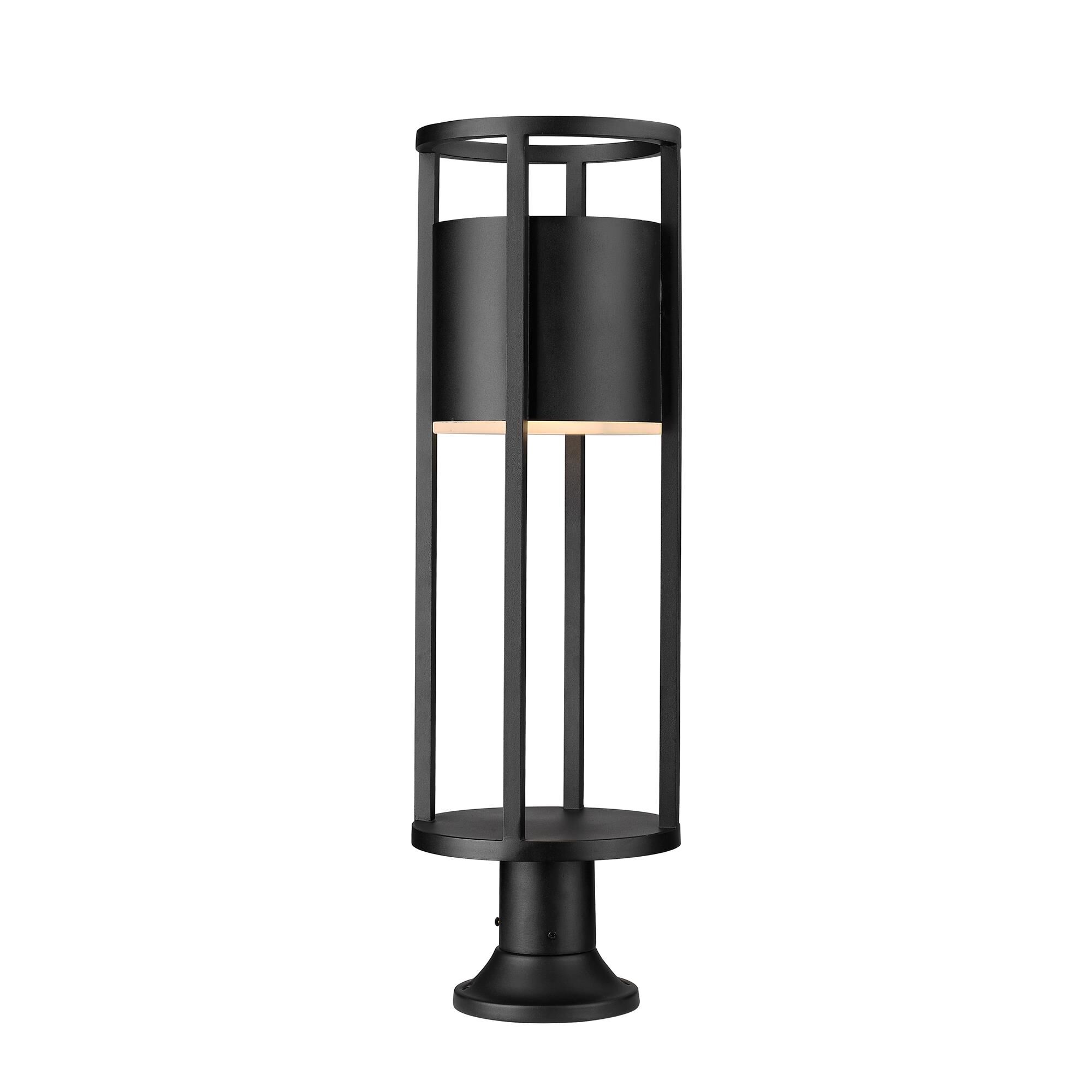 Shown in Black finish and Etched glass