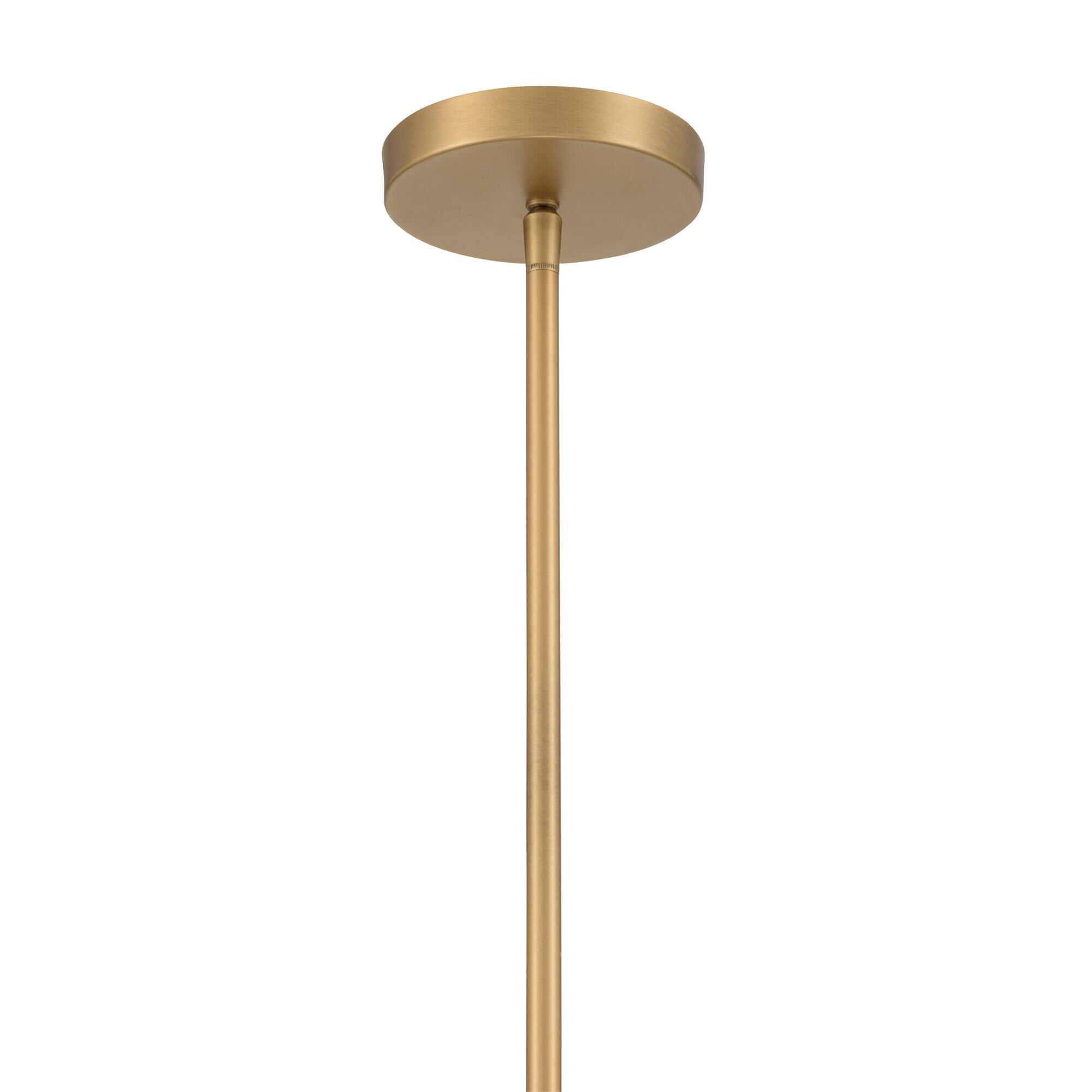 Shown in Legacy Brass finish and Etched Opal glass