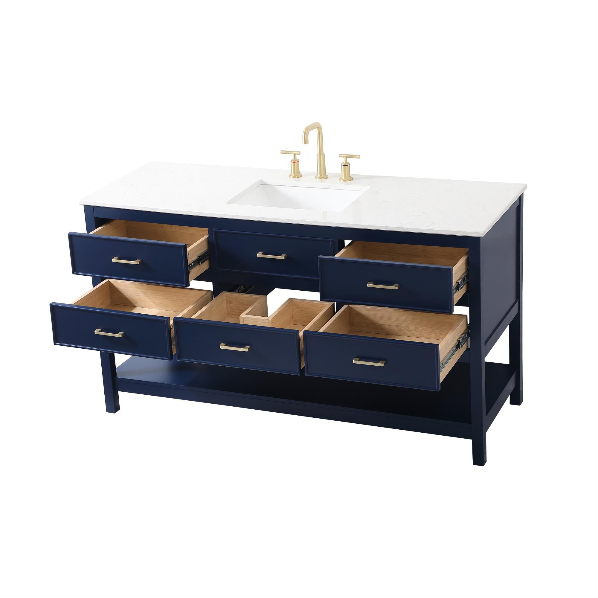 Sinclaire 60 Inch Bath Vanity by Elegant Decor