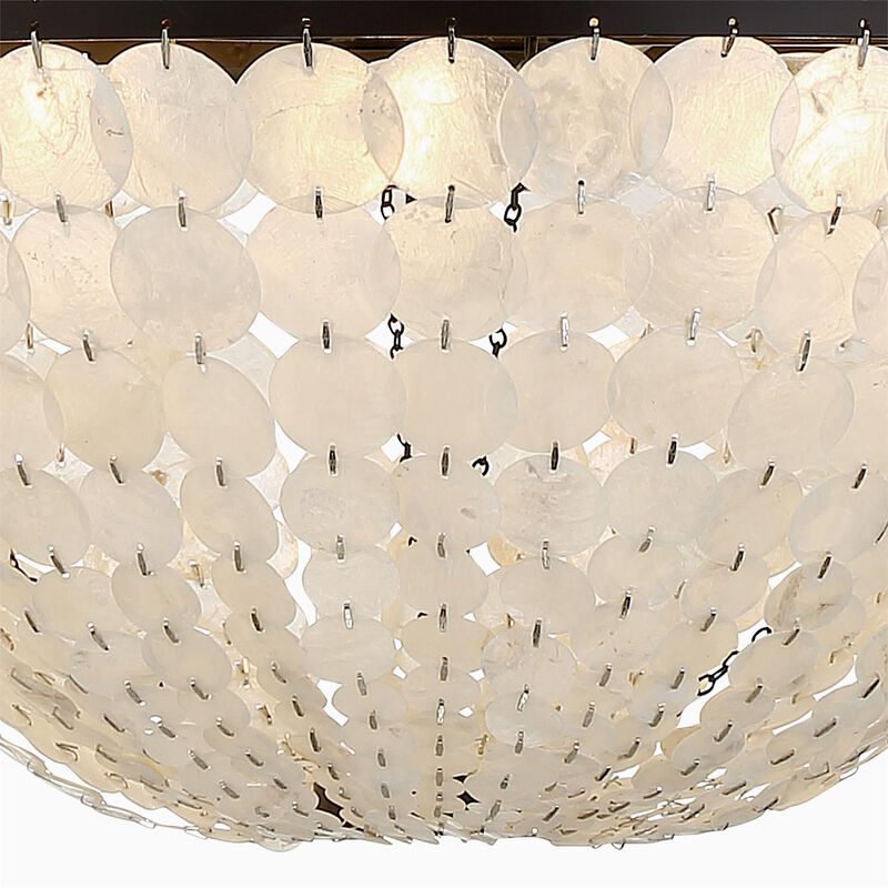 Brielle 18 Inch 6 Light Mini Chandelier by Crystorama