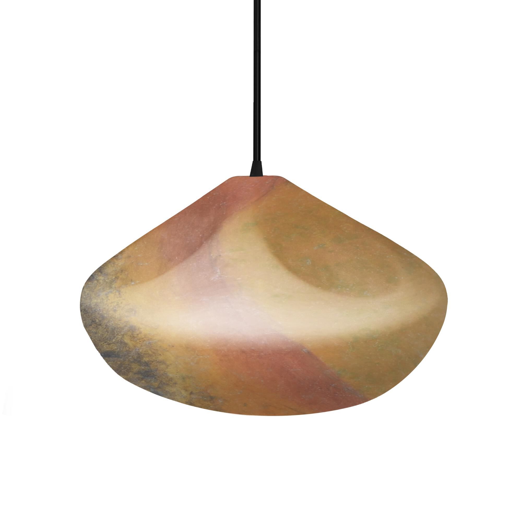 Radiance Crease 15 Inch Large Pendant by Justice Design Group