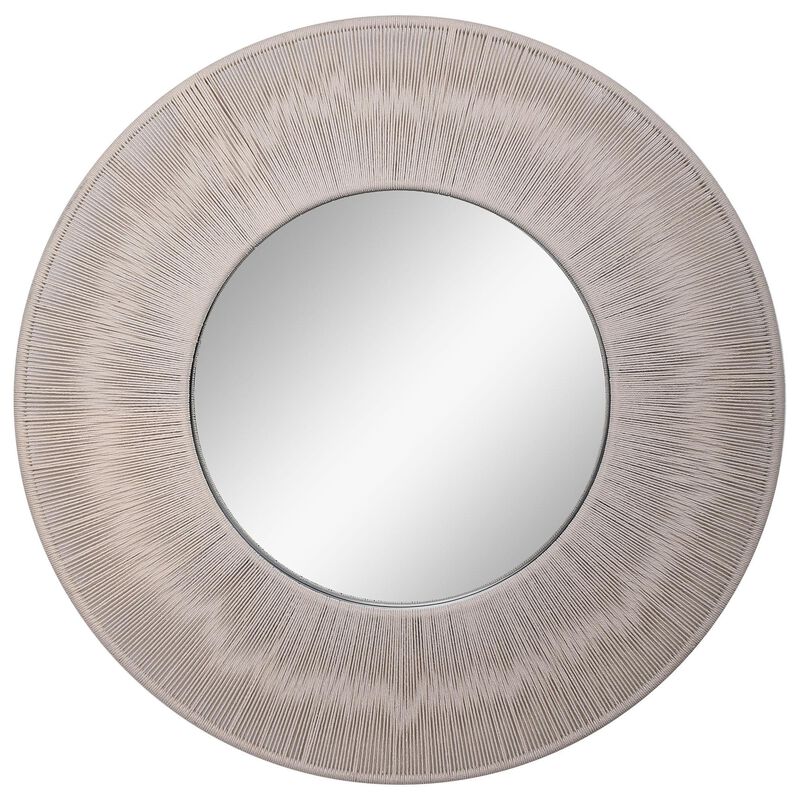Uttermost Sailor's Knot Round Mirror by Uttermost