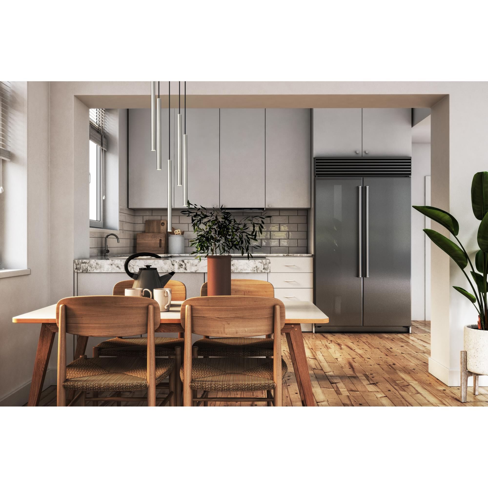 Shown in Brushed Nickel finish and Brushed Nickel glass and Brushed Nickel shade