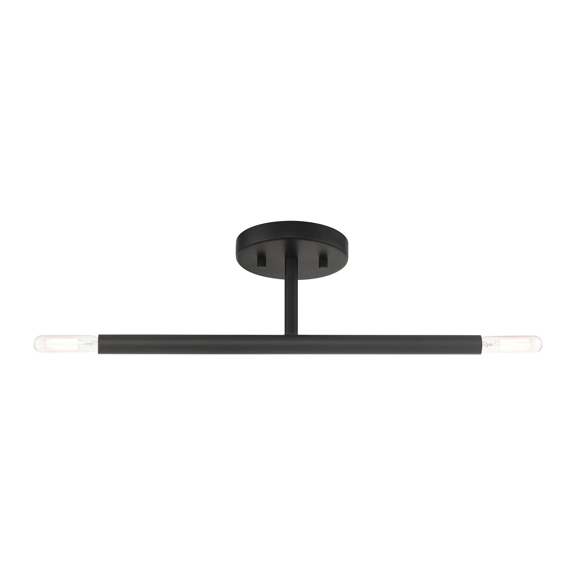 Copenhagen 17 Inch 2 Light Semi Flush Mount by Livex Lighting