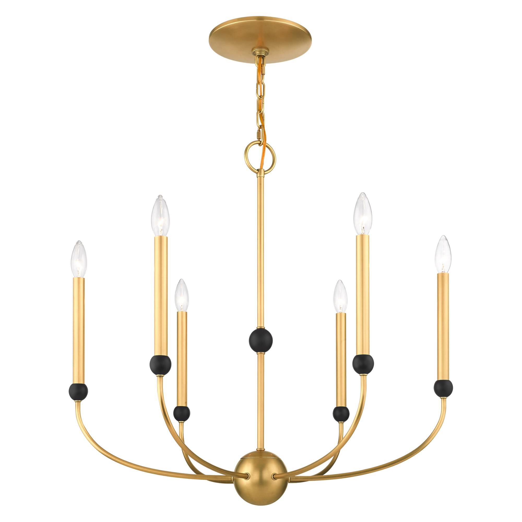Cortlandt 6 Light Chandelier by Livex Lighting