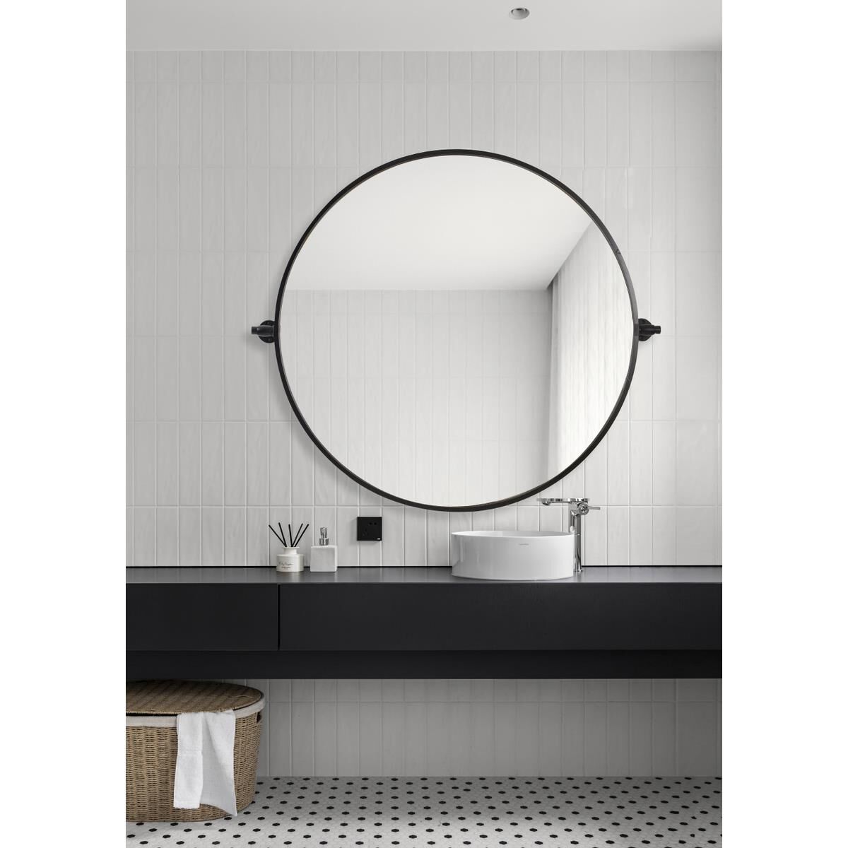 Shown in Black finish