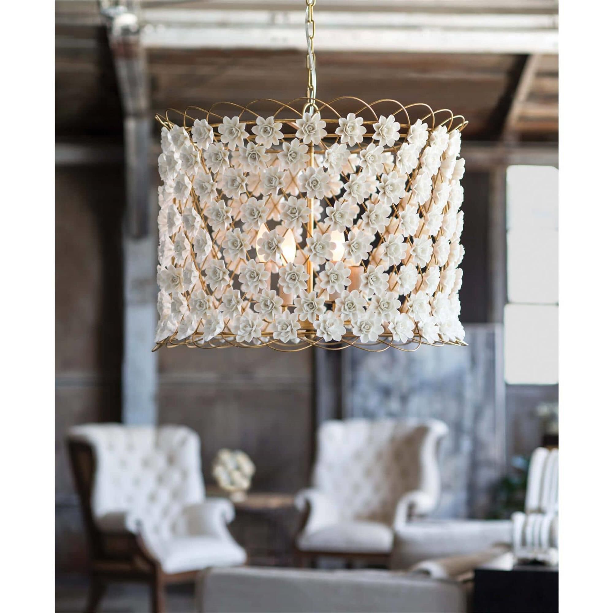 Shown in Gold Leaf finish