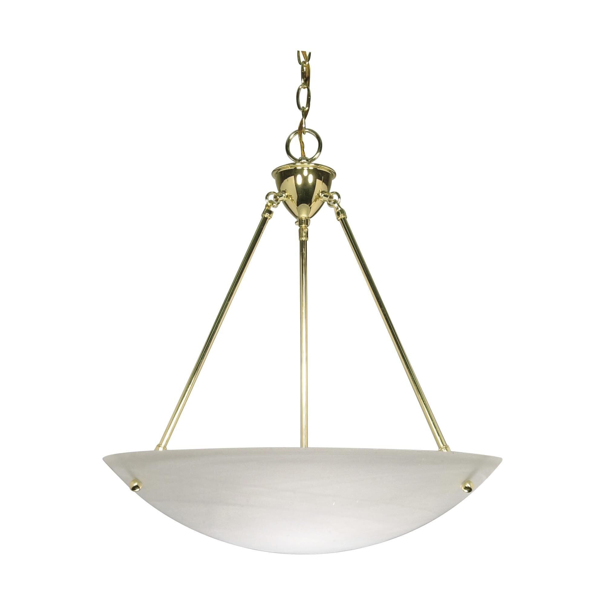 Alabaster 23 Inch Large Pendant by Nuvo Lighting - Clearance