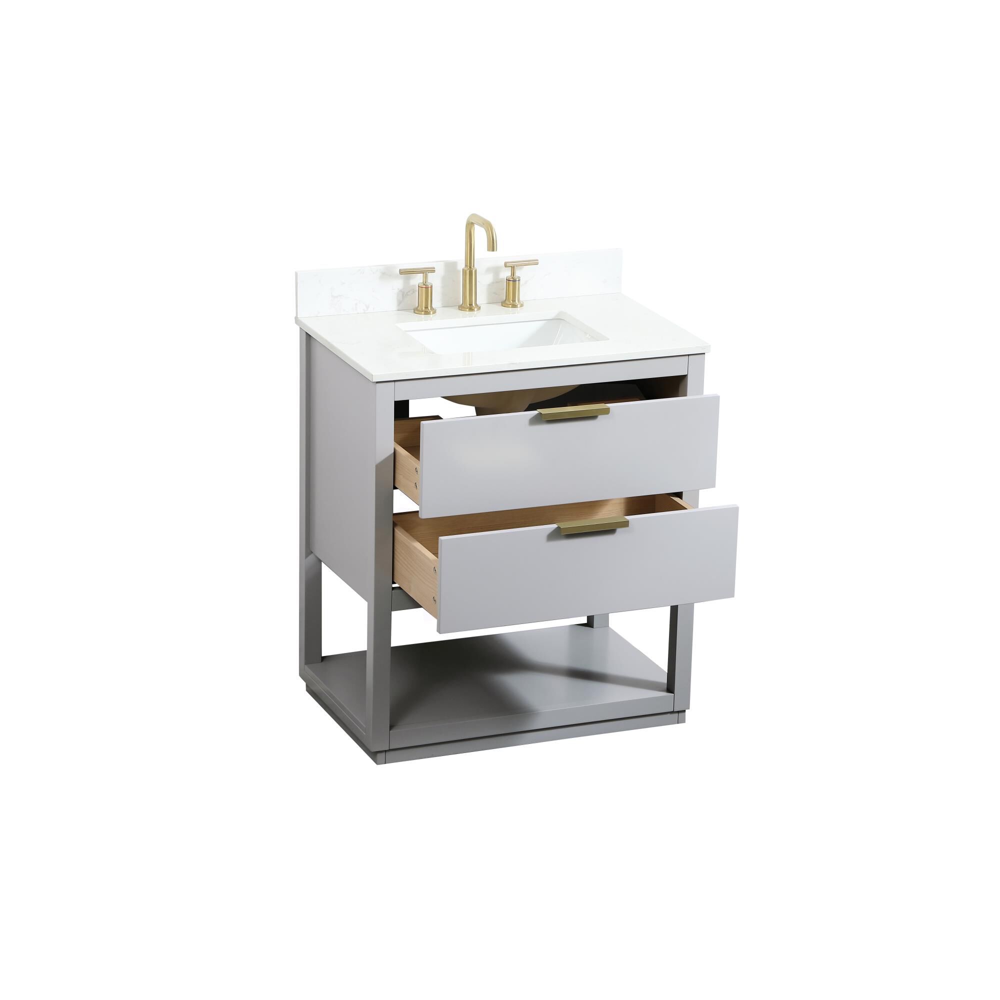 Larkin 30 Inch Bath Vanity by Elegant Decor