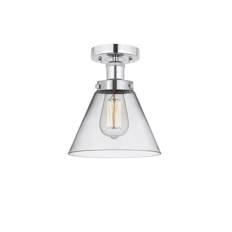 Bruno Marashlian Cone 7 Inch 1 Light Semi Flush Mount by Innovations Lighting