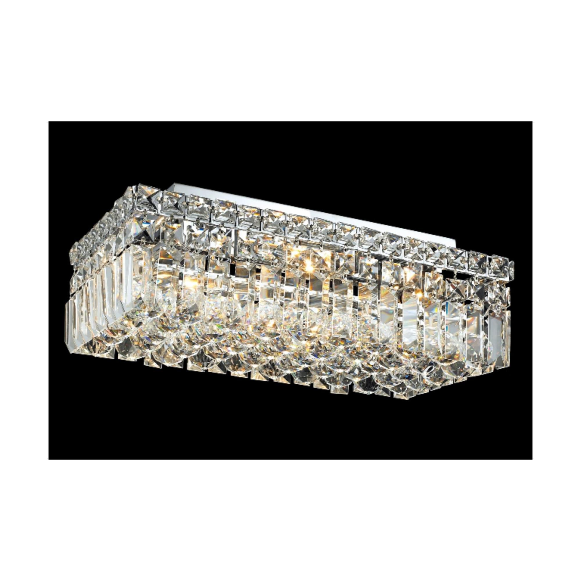 Maxim 16 Inch 4 Light Flush Mount by Elegant Lighting