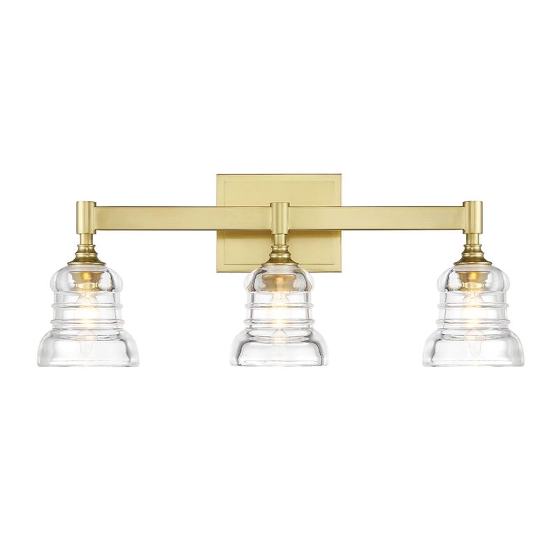 Gregory 24 Inch 3 Light Bath Vanity Light by Crystorama