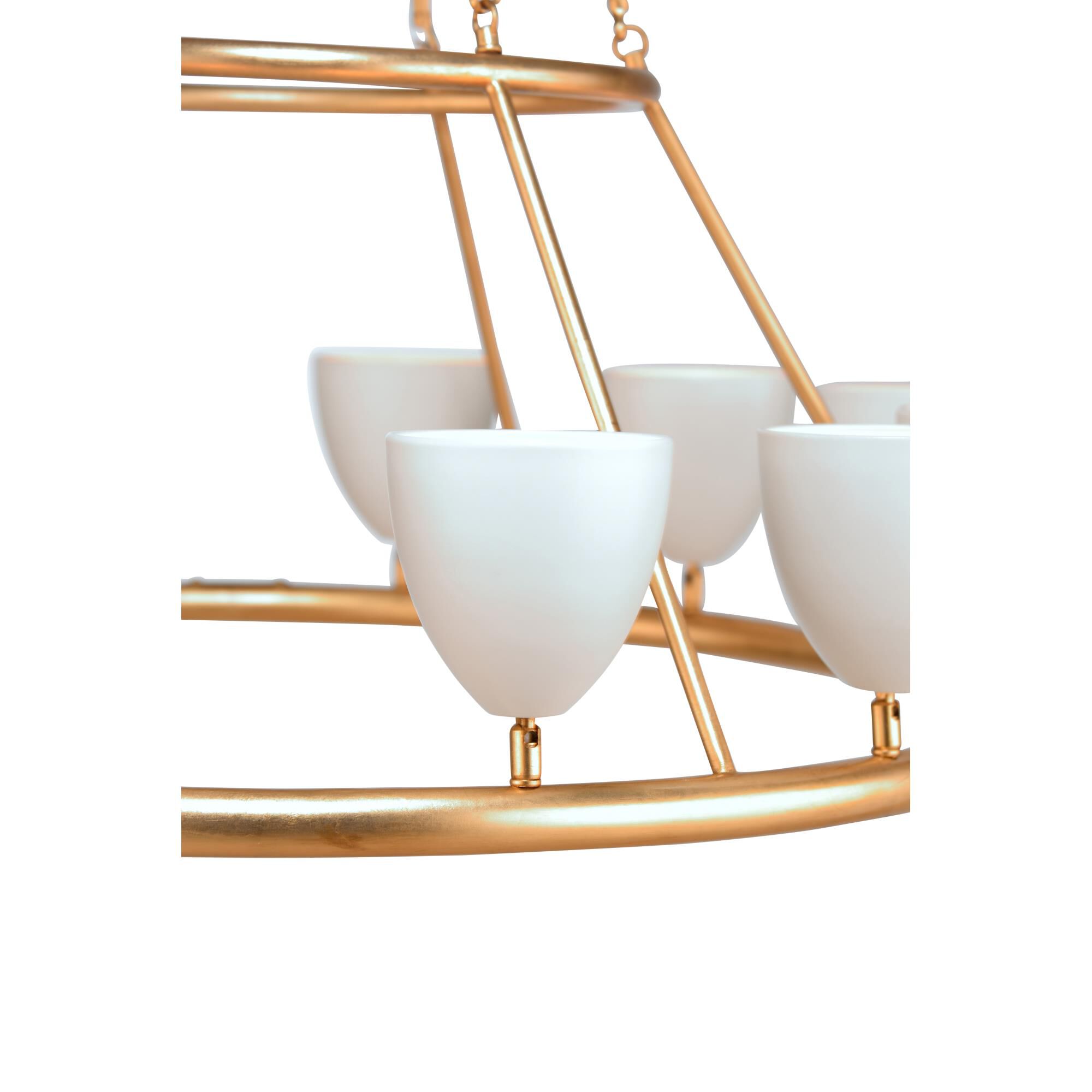 Larry Laslo Marilyn 36 Inch 12 Light Chandelier by Wildwood