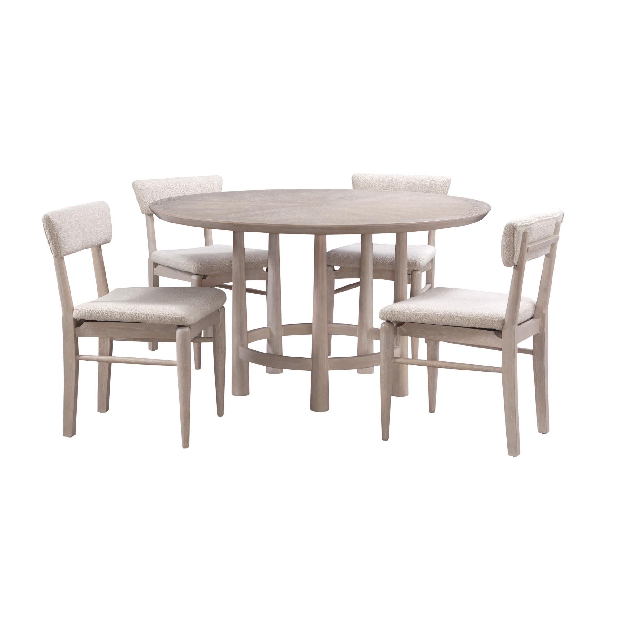 Shown in Cerused White Oak finish