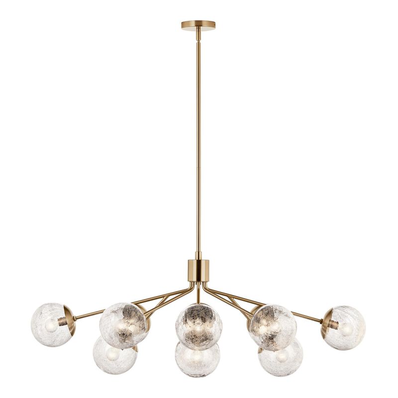 Silvarious Medium Linear Chandelier by Kichler
