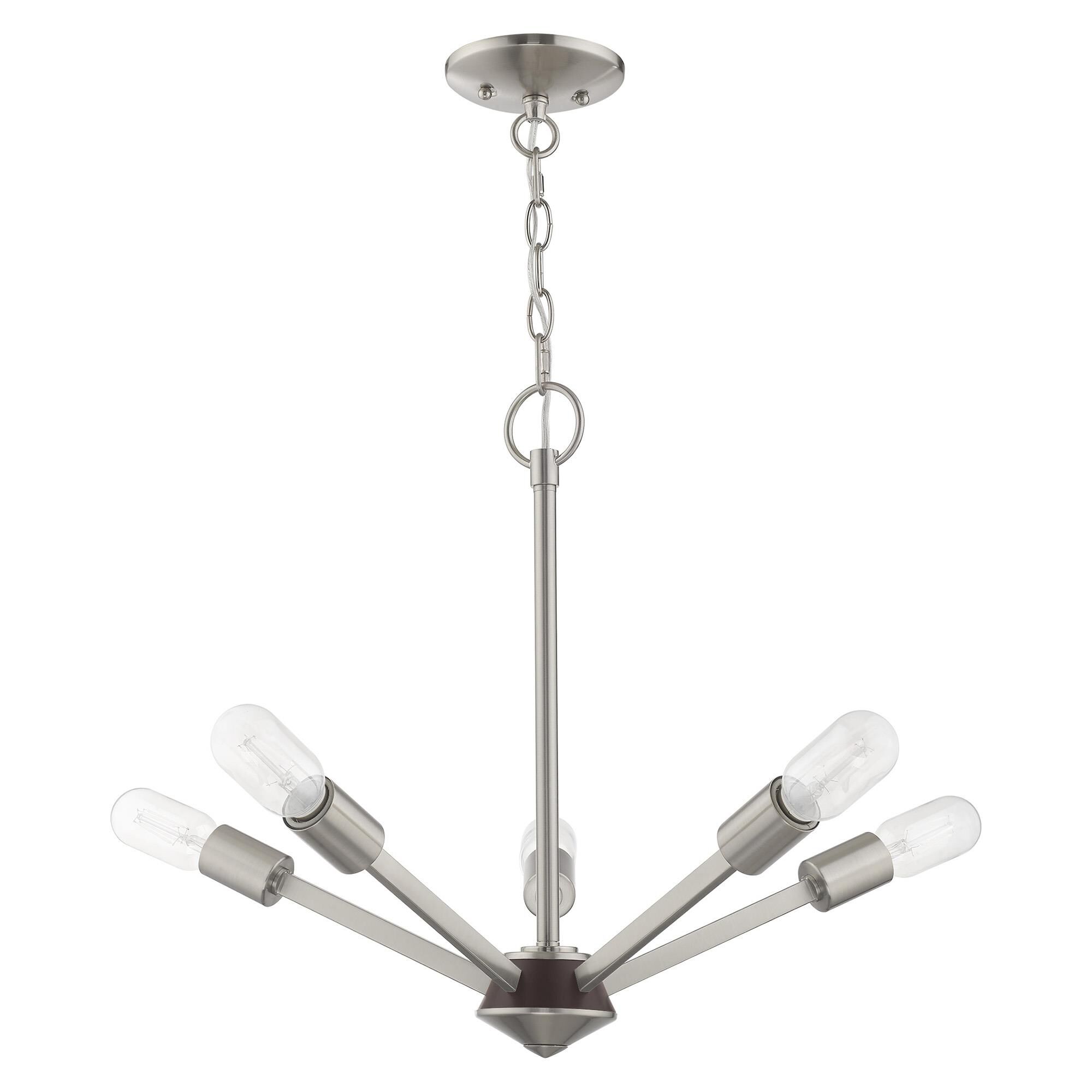 Shown in Brushed Nickel finish