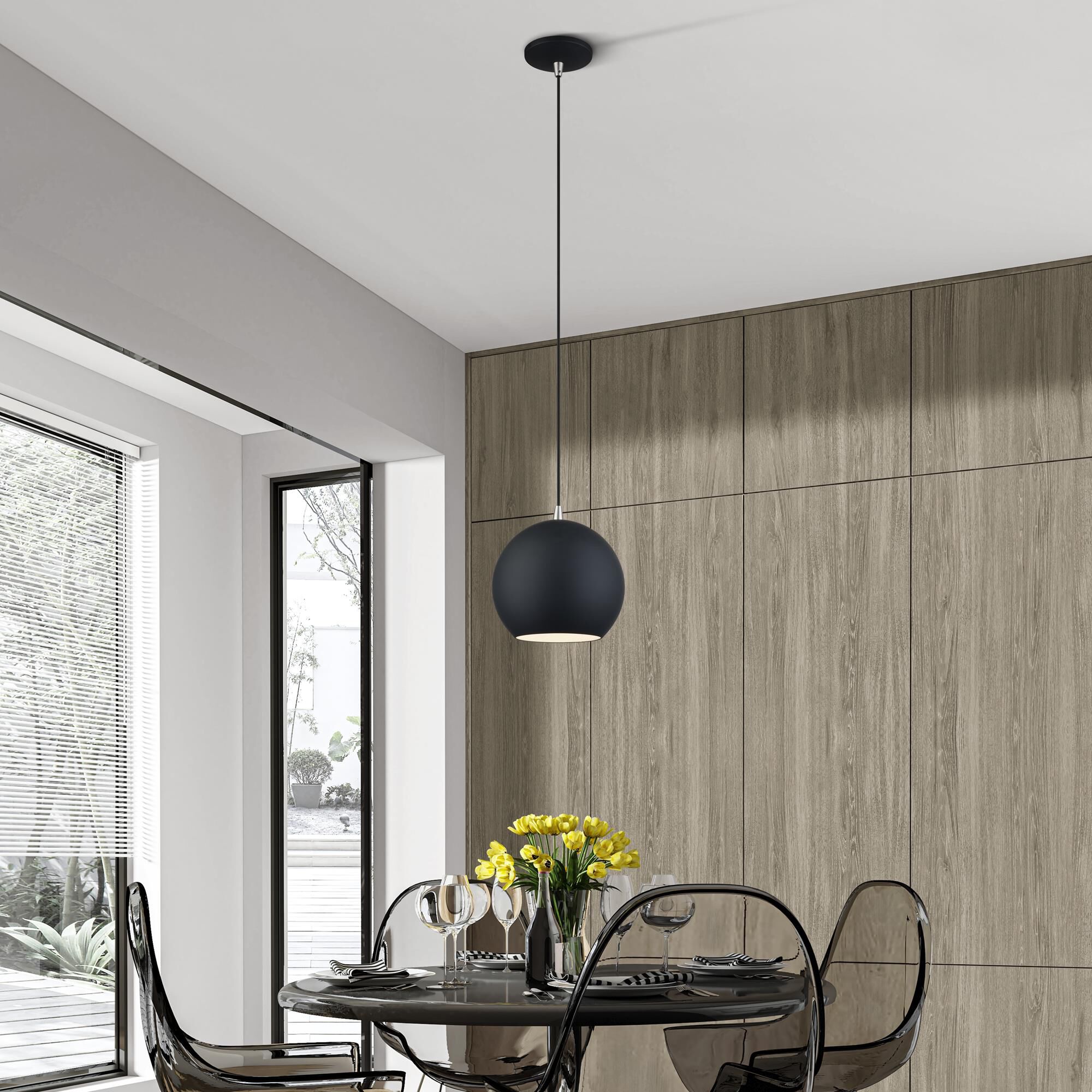 Kuppola 9 Inch Mini Pendant by Livex Lighting