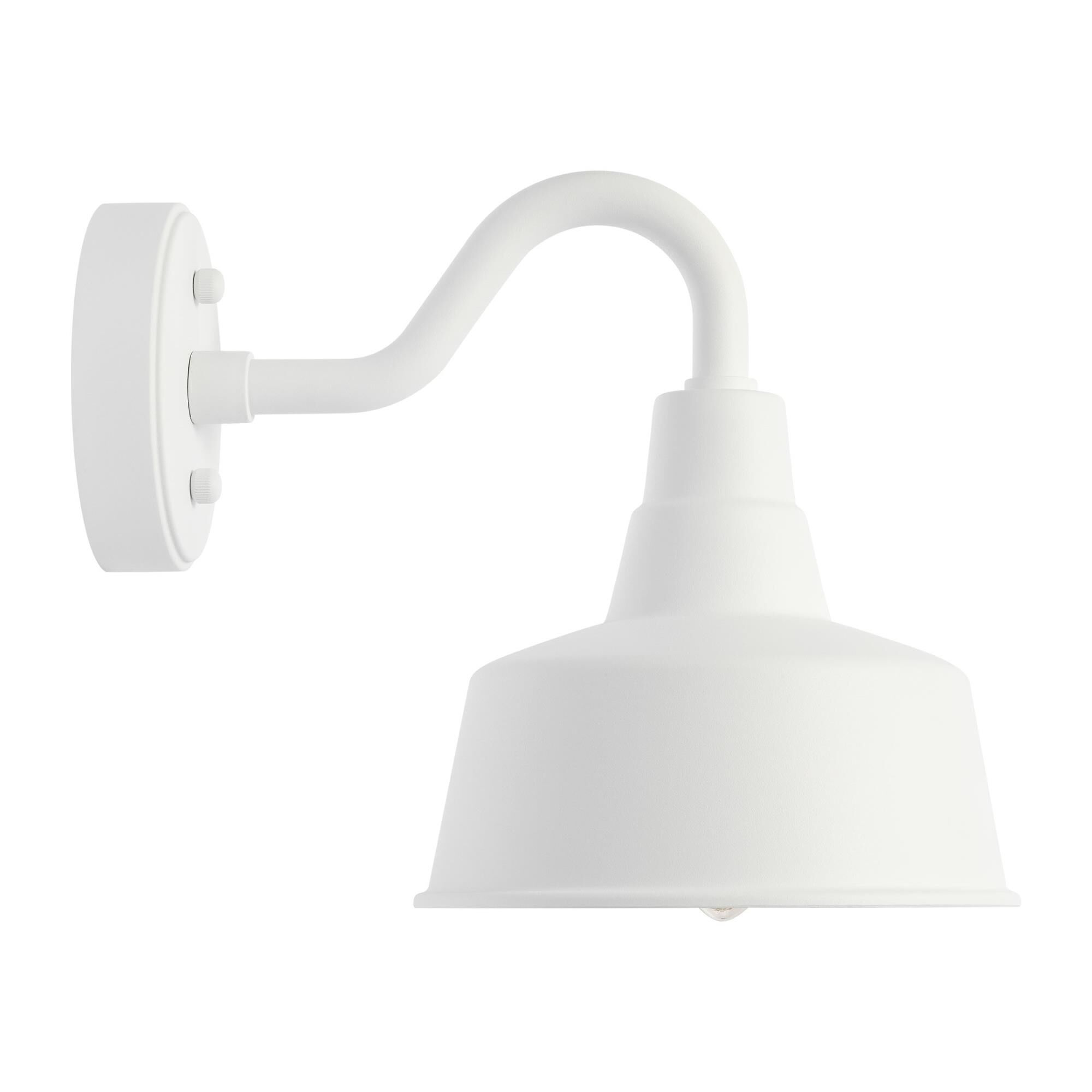 Shown in Outdoor Textured White finish