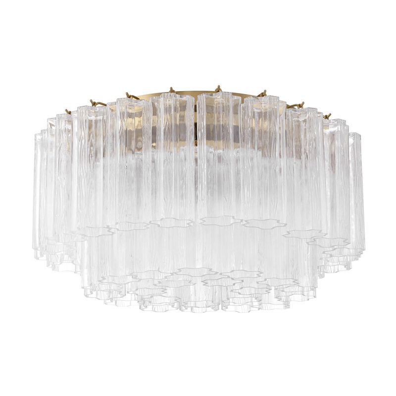 Addis 22 Inch 7 Light Semi Flush Mount by Crystorama