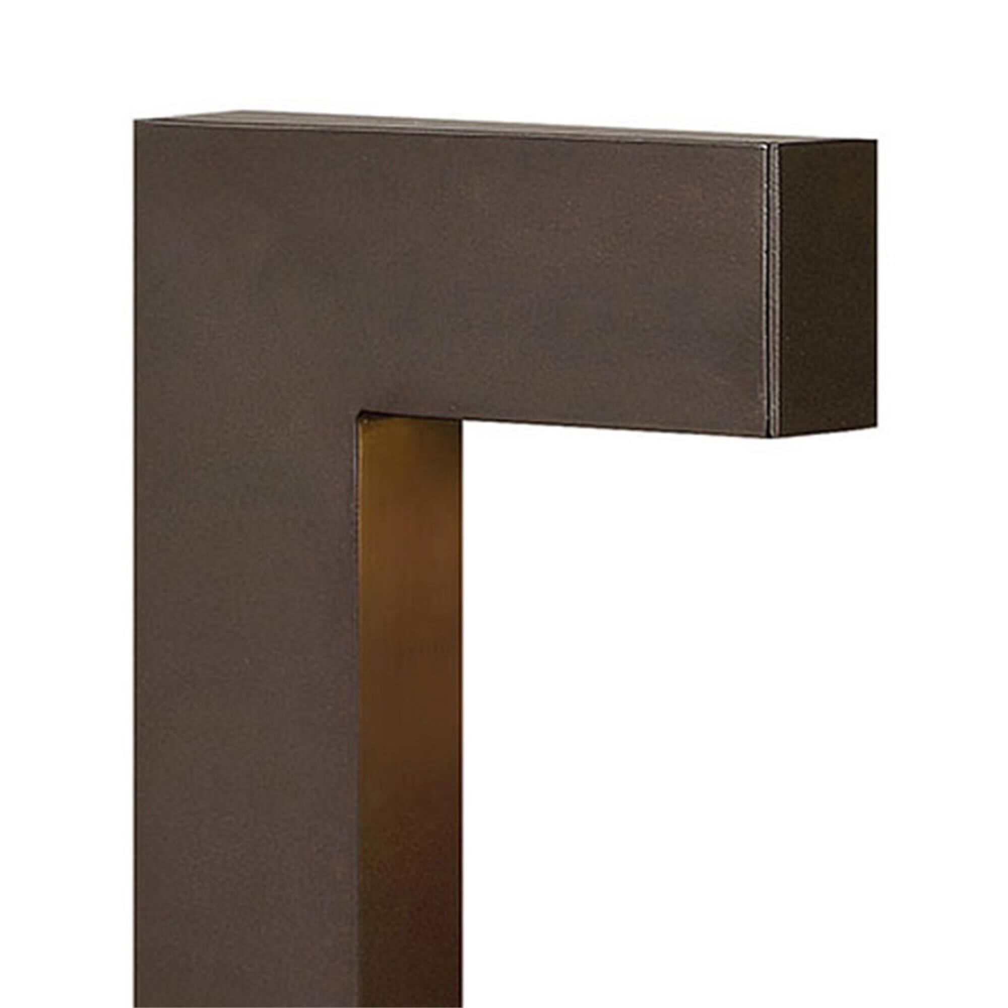 Shown in Bronze finish and Etched Lens glass
