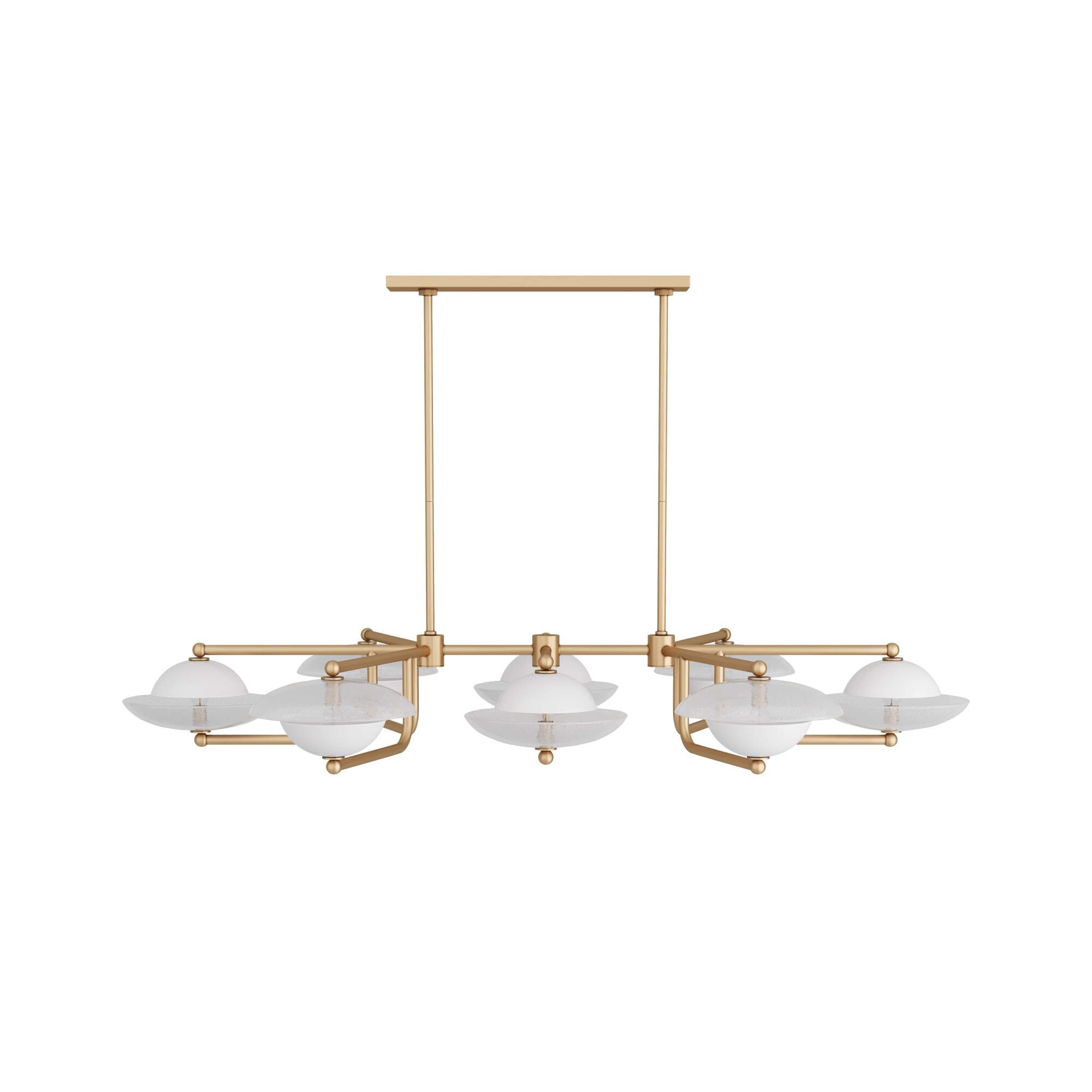 Towne 56 Inch 8 Light Linear Suspension Light by Arteriors Home